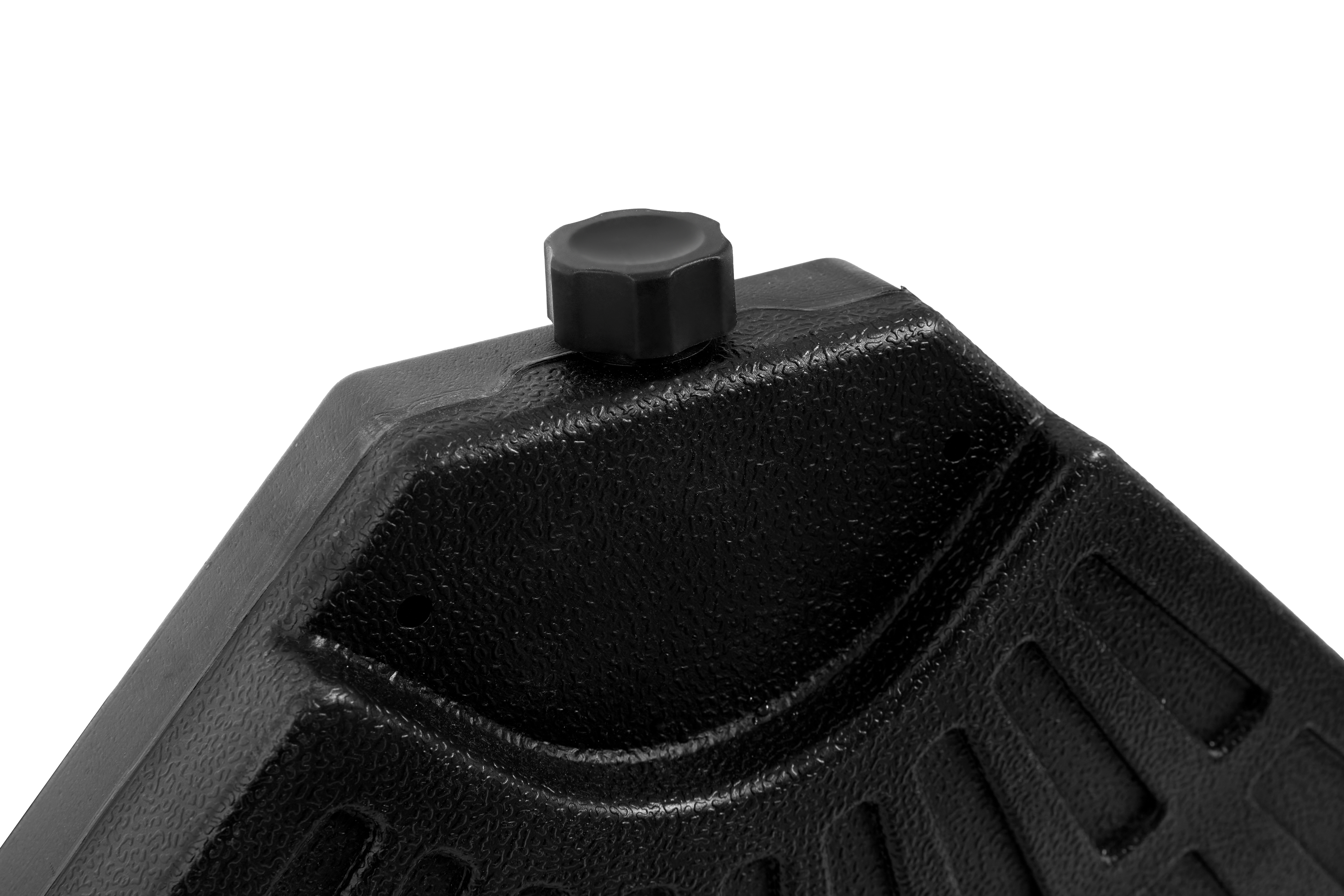 Umbrella Base, Water/Sand Filled Round, Black