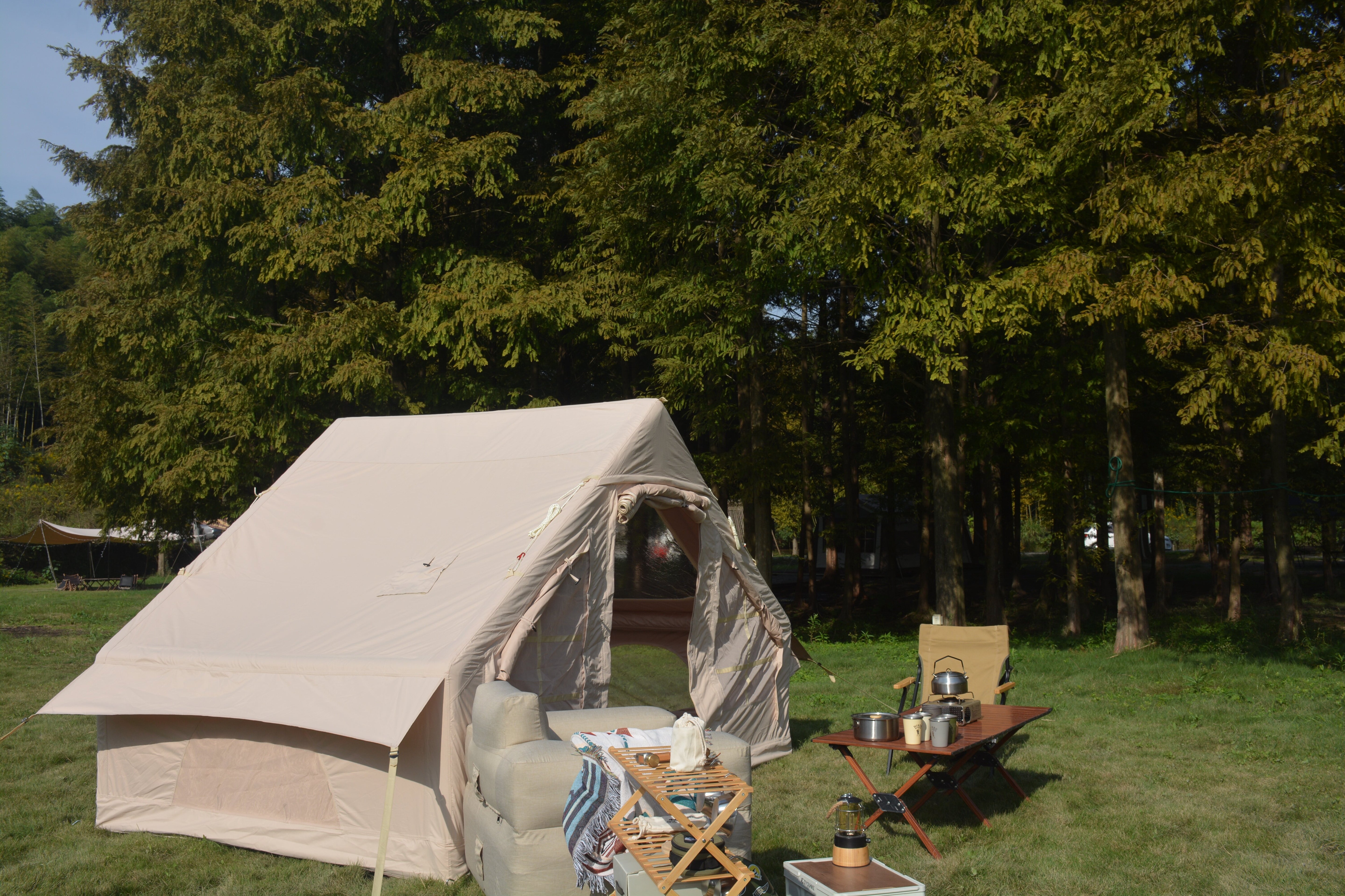 Large Blow Up Air Tents House, inflatable, durable, outdoor, with pump