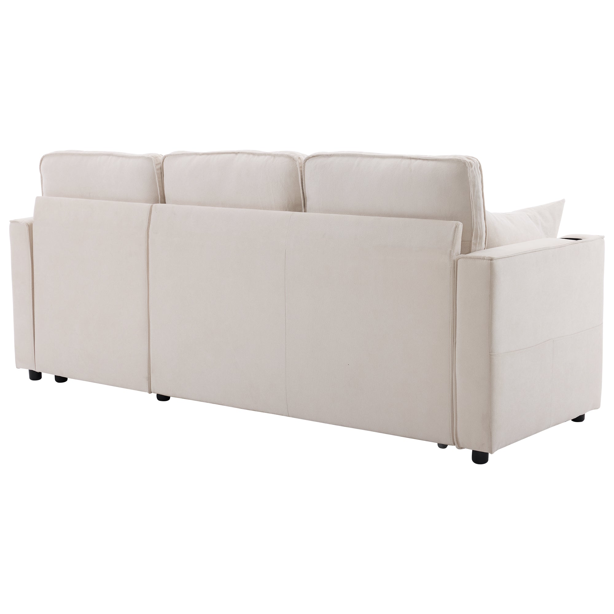 Chaise Longue Sofa, Parcel 2, Beige