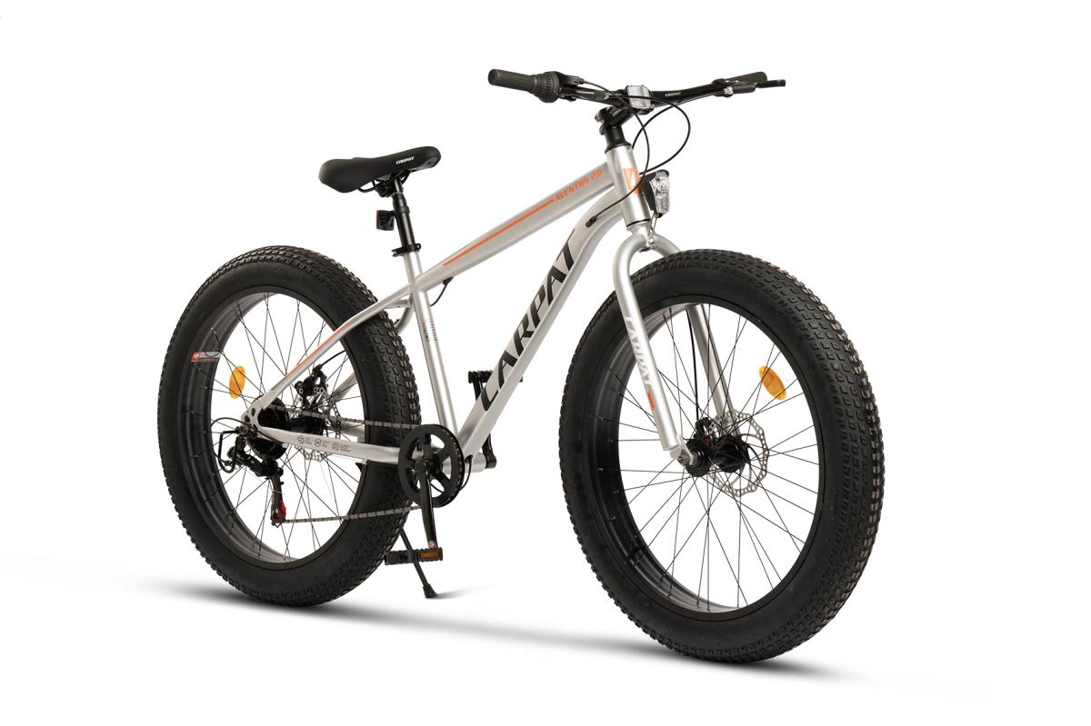 Carpat Fatbike Mountain Bike 26-inch 7-Speed Shimano Disc Brakes