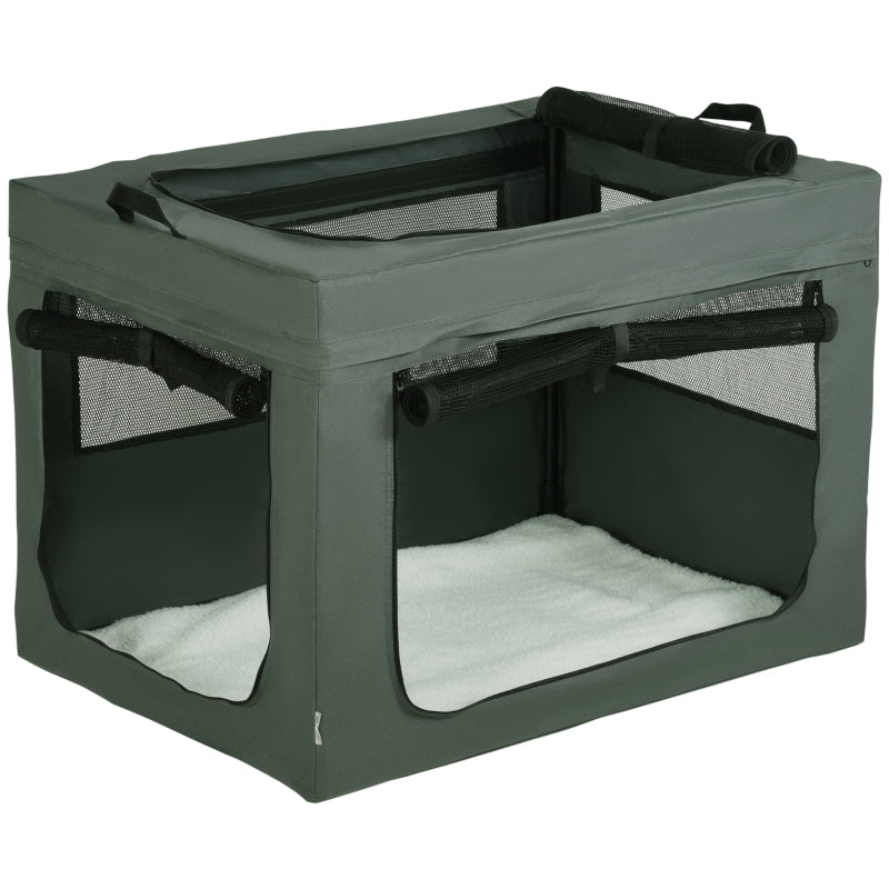 Pet Carrier Bag, Cushion for Medium Large Dogs - Grey