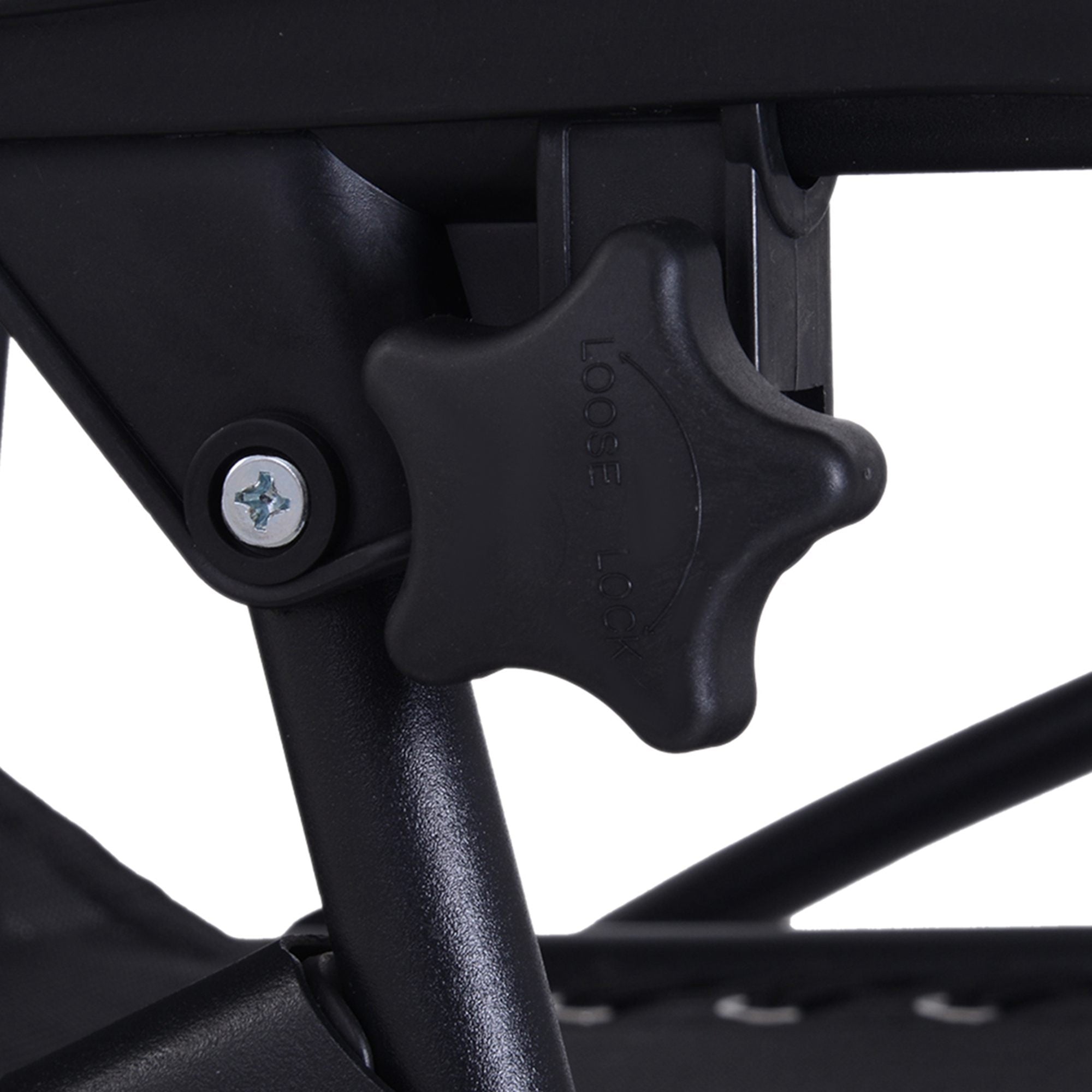 Zero Gravity Chair Folding and Reclining Sun Lounger with Head Pillow, Texteline Black