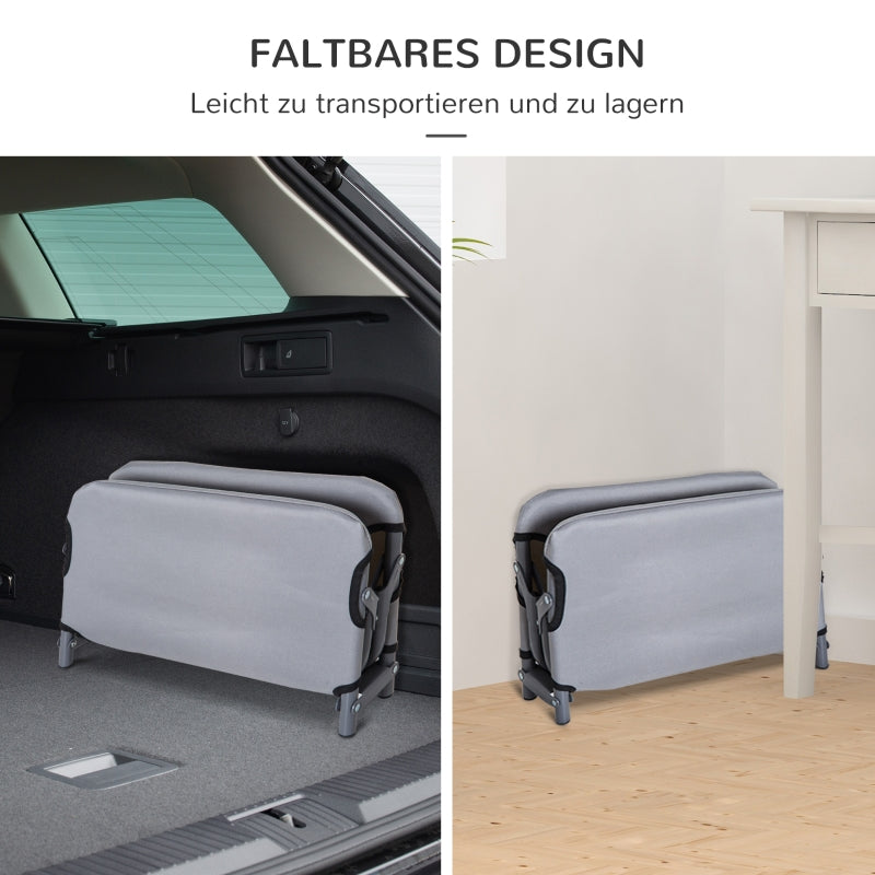 Dog Bed, Foldable Outdoor, Grey