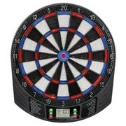 Electronic Dartboard with LCD Display and 6 Dart Sets for 1-8 Players, Multicolored