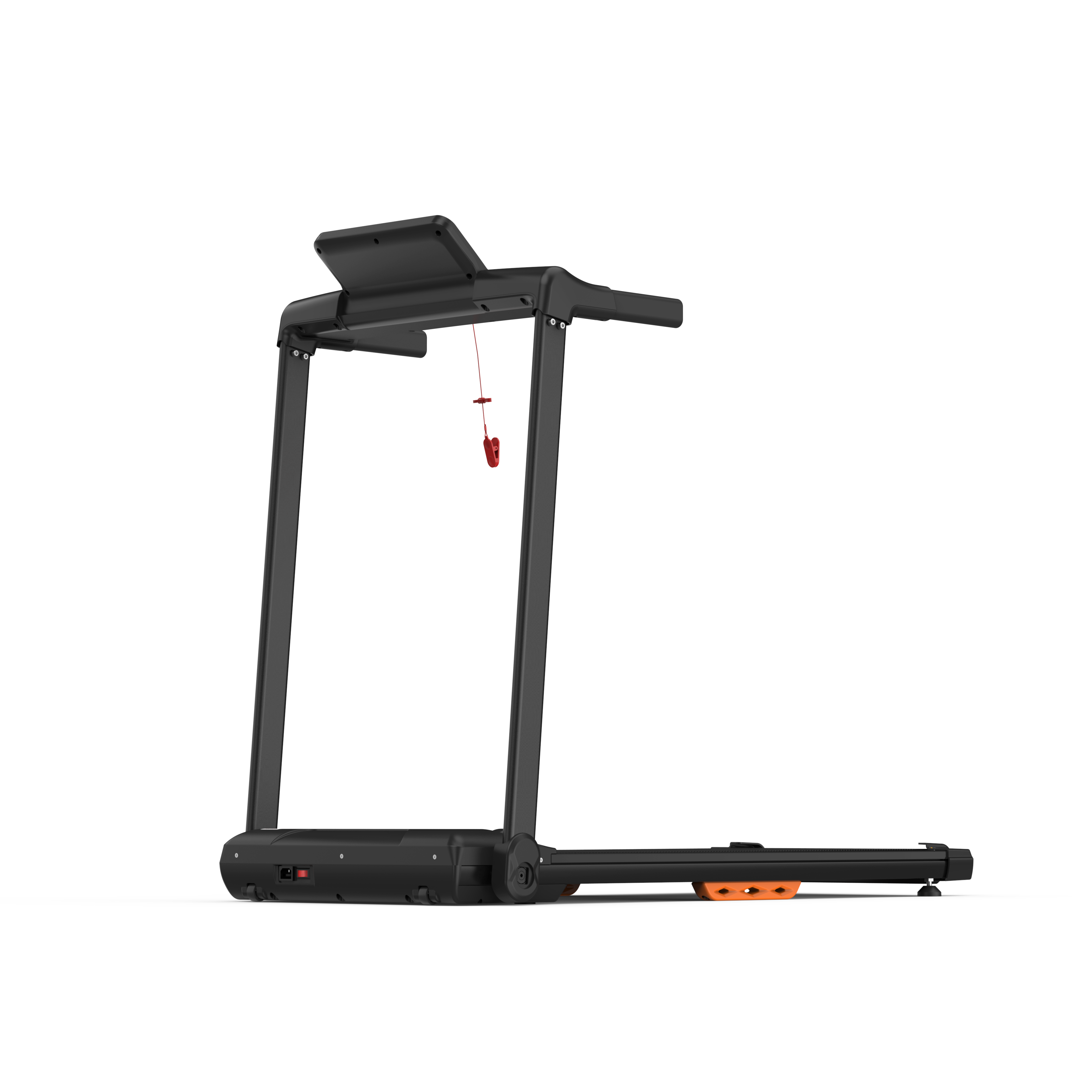 Home Treadmill, Foldable, 12 km/h, 120 kg Max, App Compatible, LED
