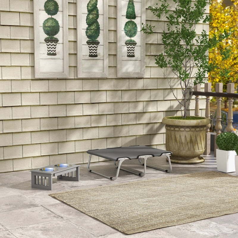 Dog Bed, Foldable, Robust, Grey