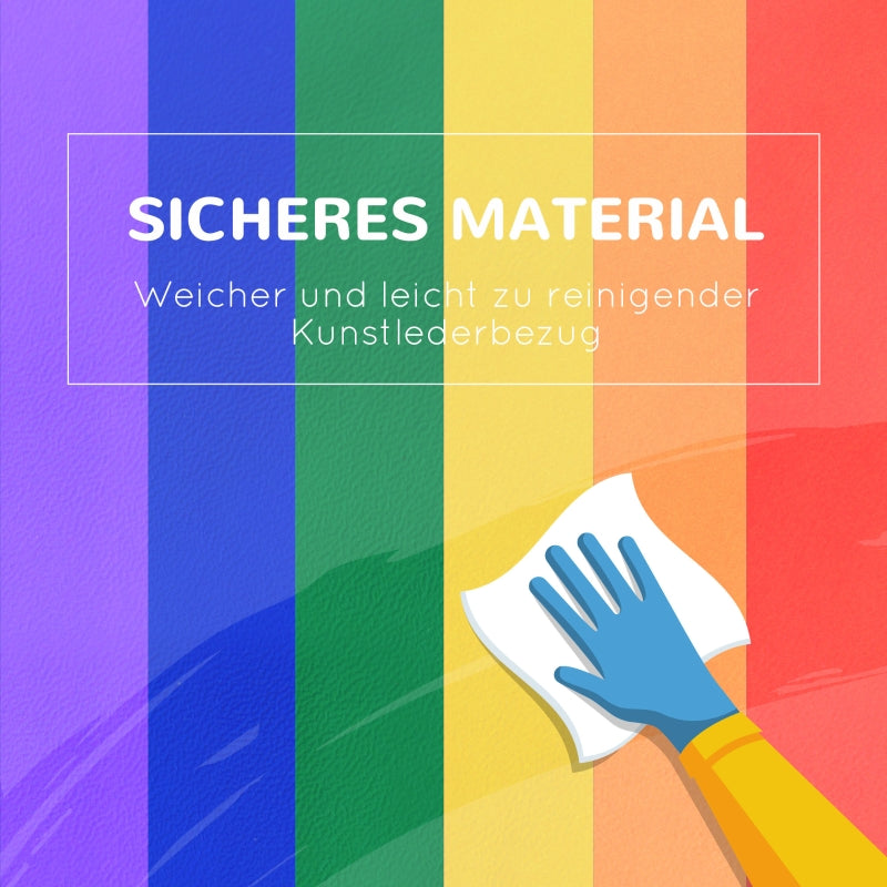 12-Piece Foam Building Blocks, Giant Soft Construction Toy Set, Red and Yellow