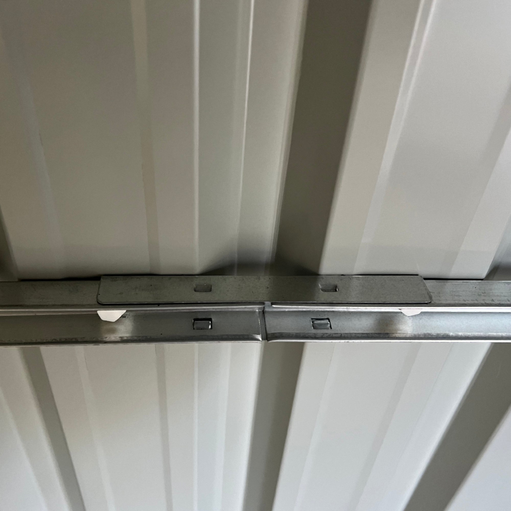 Outdoor Garden Metal Storage Shed 14 x 8ft with Lockable Door, Grey