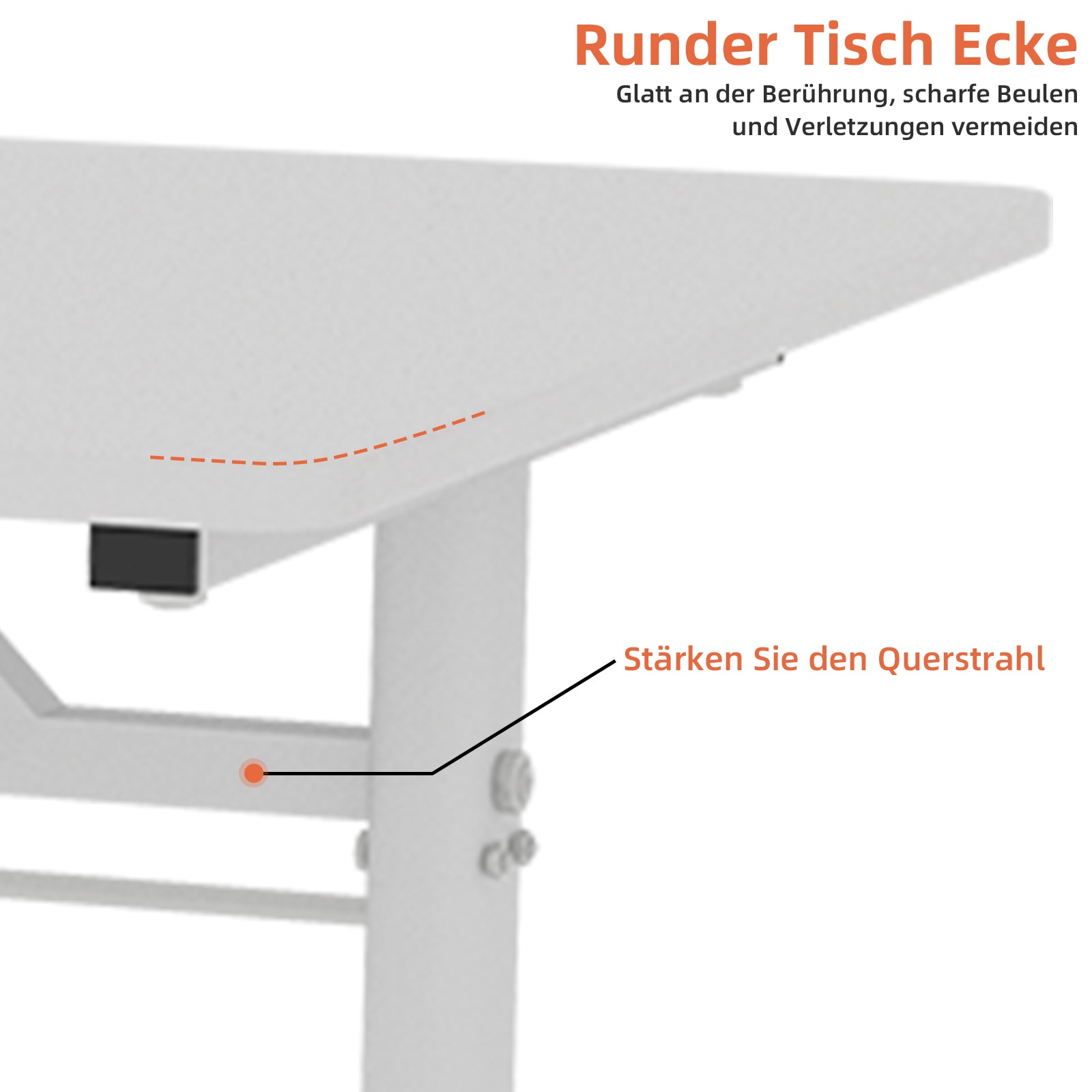 Adjustable Study Desk – Height-Adjustable, Multi-Purpose, Compact