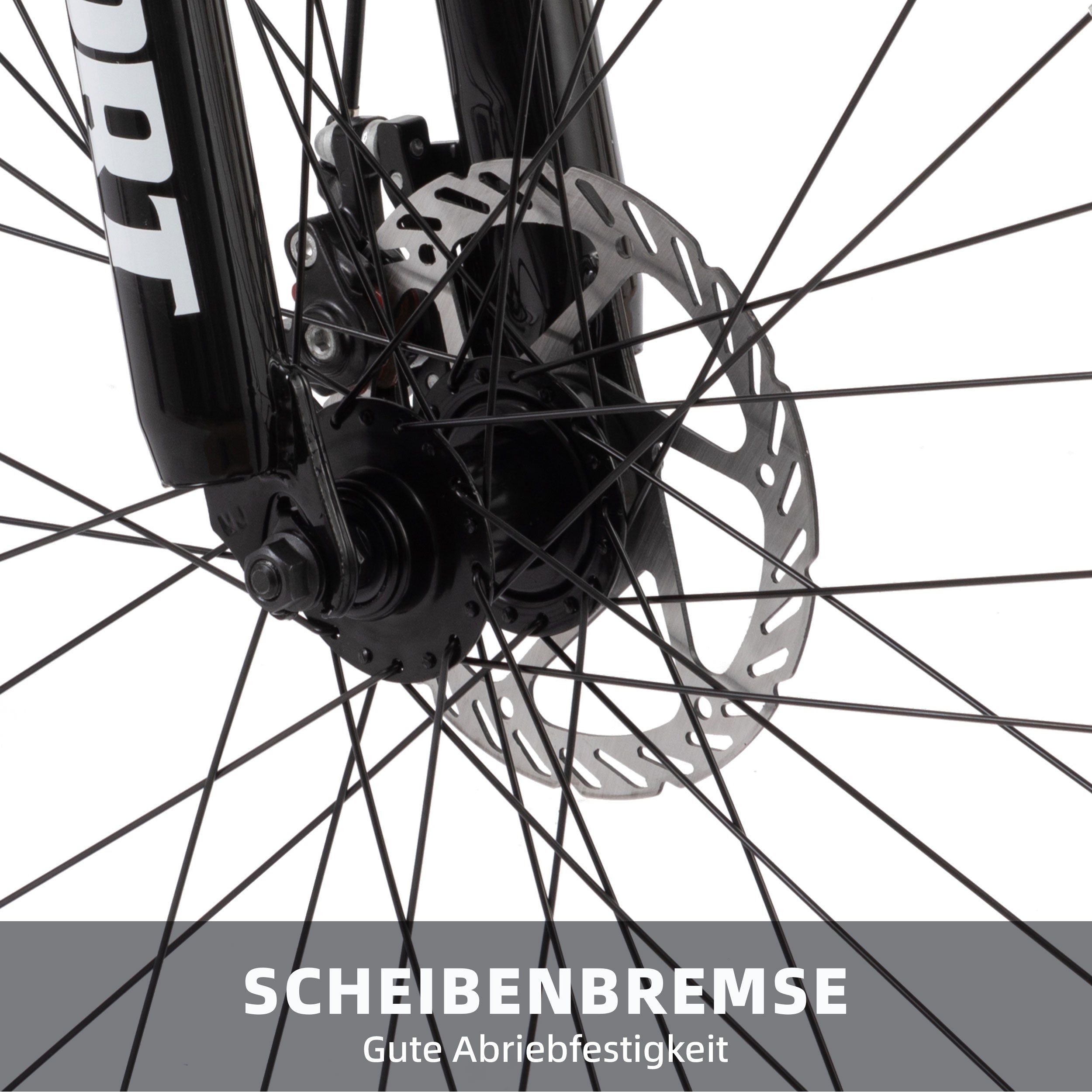 Hardtail Mountain Bike, 28-Inch 21-Speed Shimano Tourney with Disc Brakes, Black