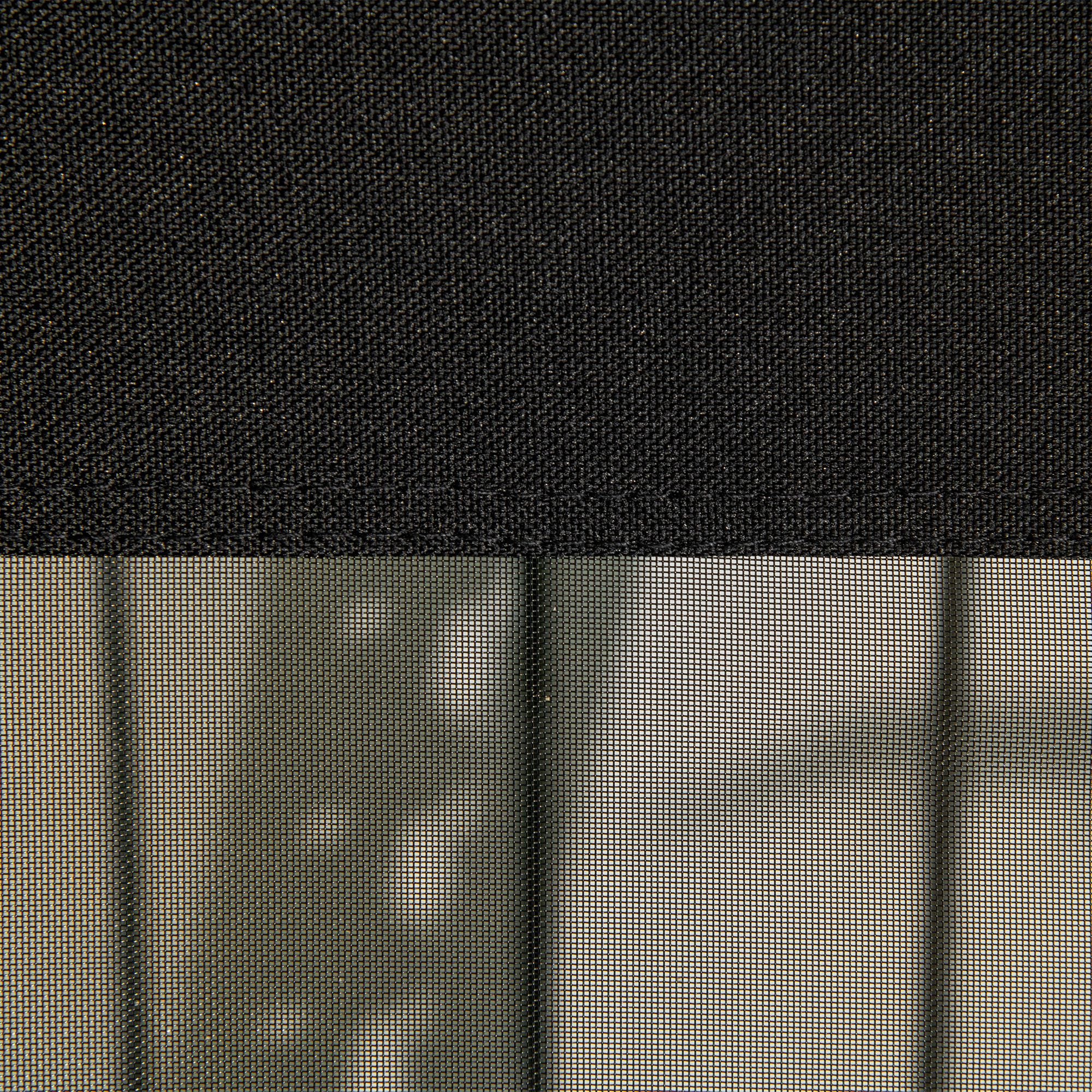 Garden Recliner Chairs Set of 2, Outdoor Foldable Zero Gravity w/ Footstool and Headrest, Black