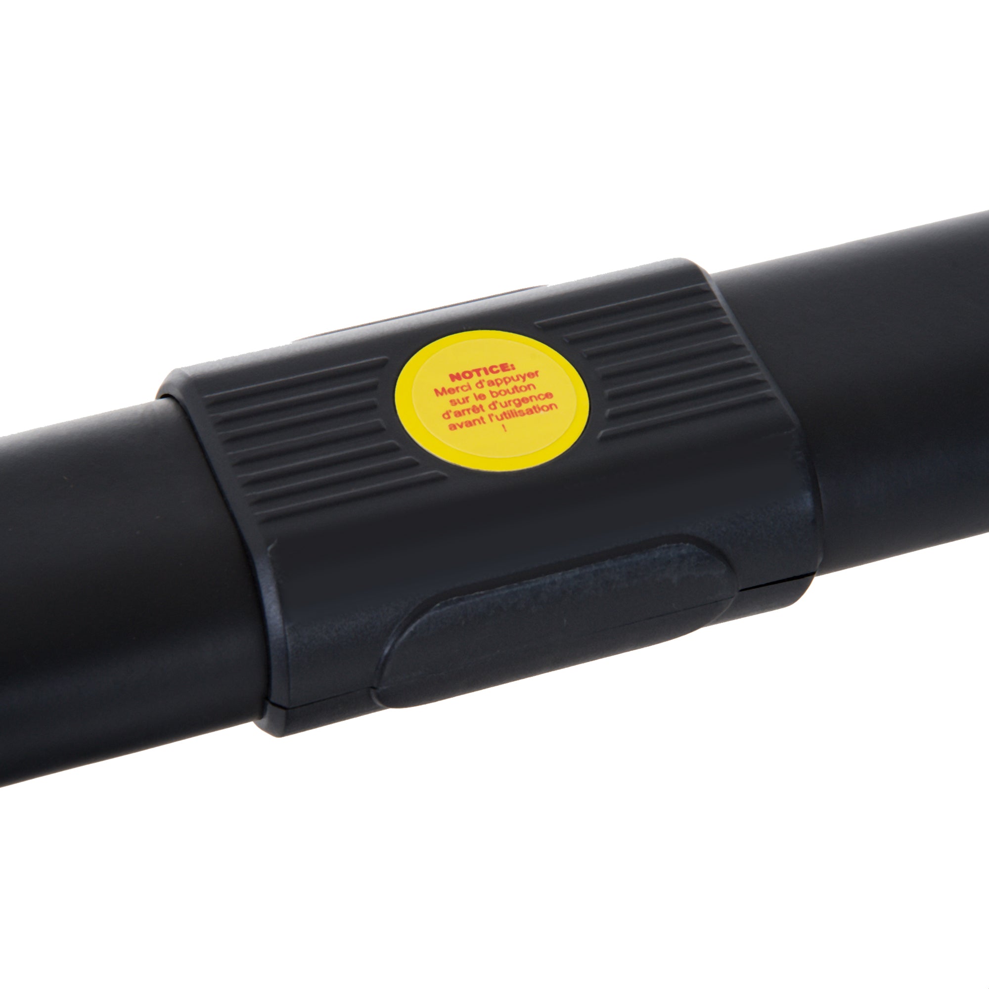 Electric Treadmill, Foldable Fitness Equipment 1-6 km/h, Sturdy Steel Frame, Black