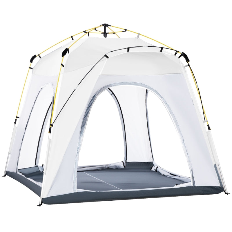Dome Tent, 4 Person, Lightweight, Waterproof, UV 50+