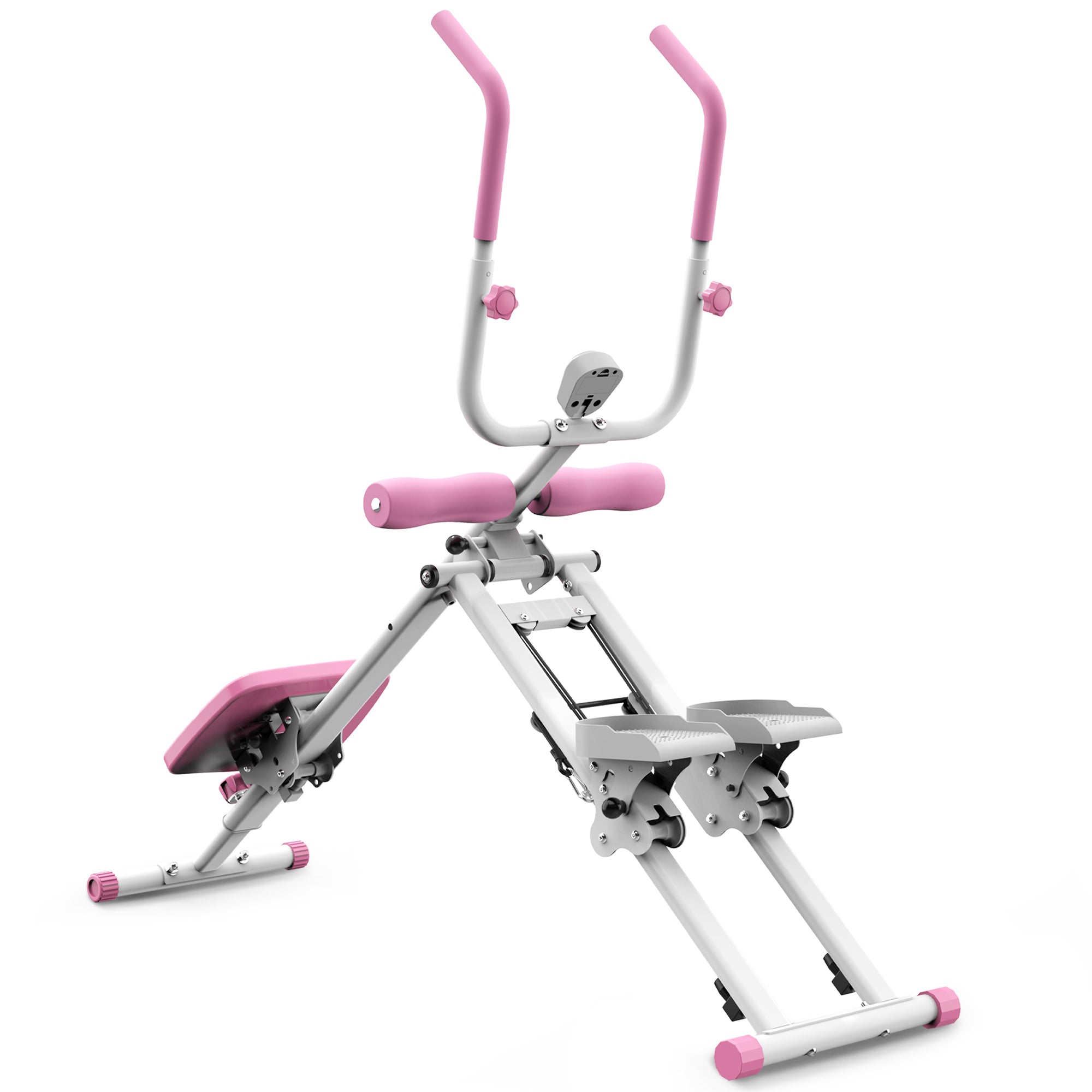 Stair Stepper & Ab Trainer 2-in-1 Foldable Full Body Workout Equipment