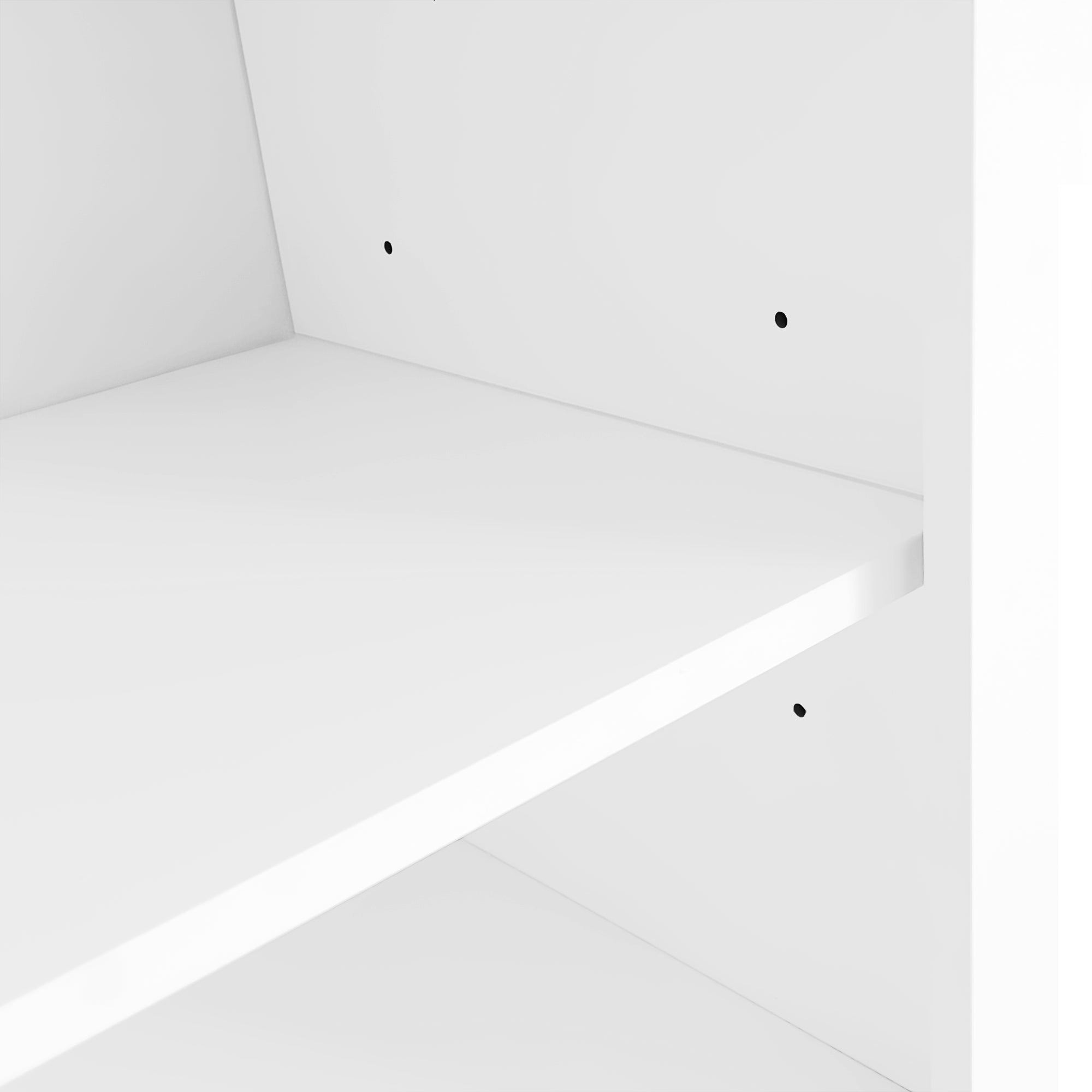 Wardrobe set with bench and shoe rack, multifunctional, storage, white