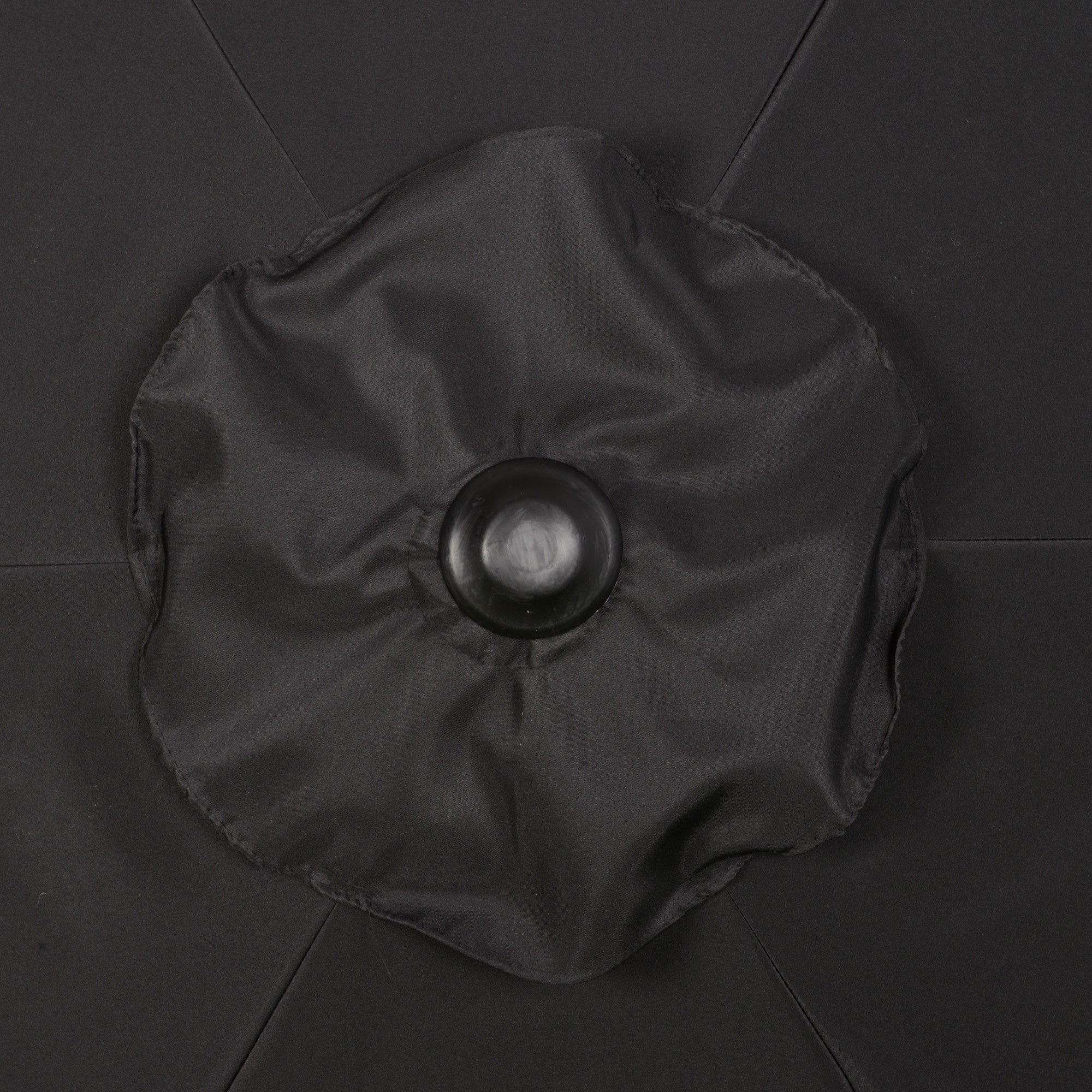 Parasol Ø196 cm, Rotating Folding Balcony Beach Windproof, Black