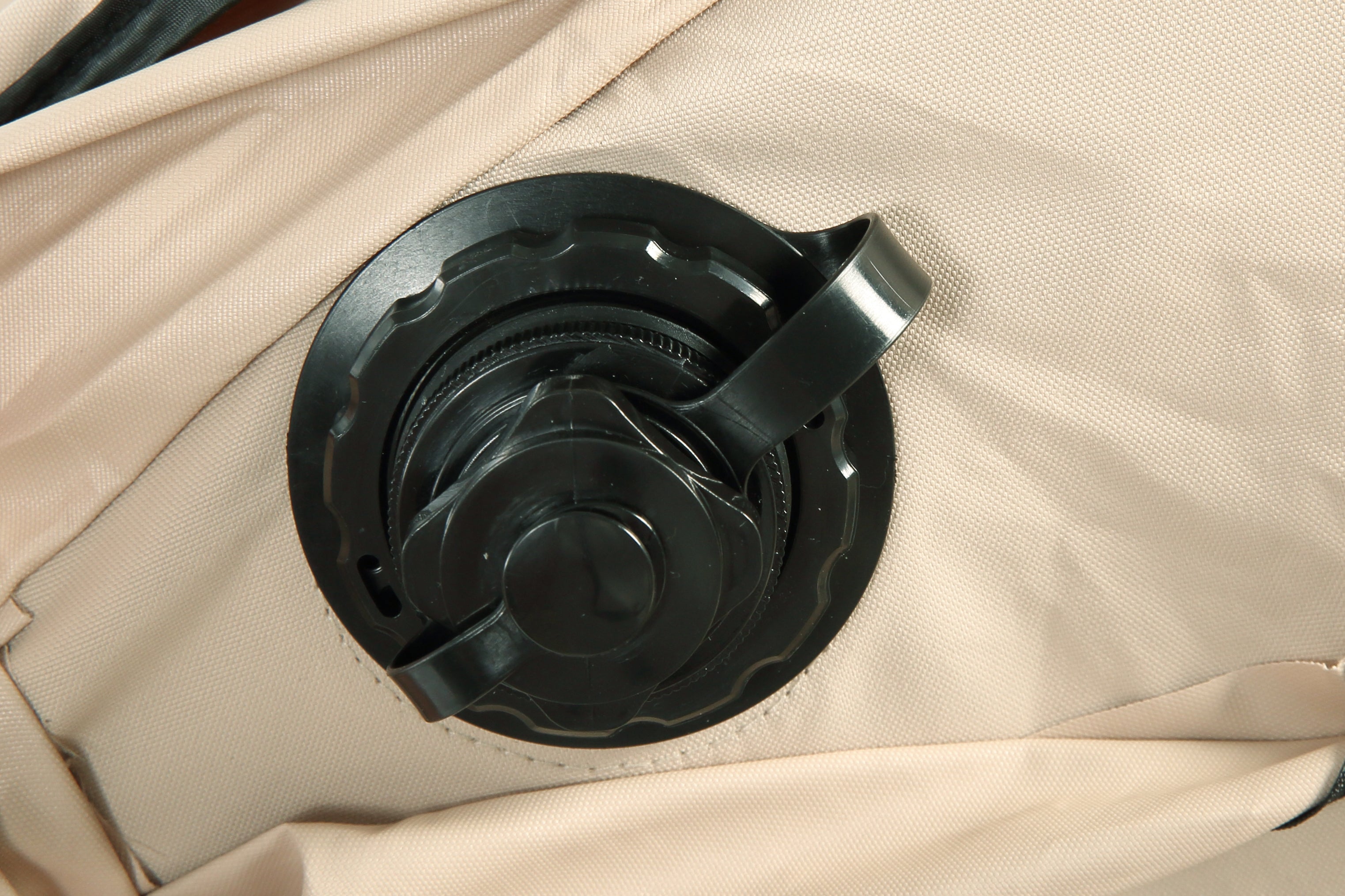 Inflatable Camping Tent with Hand Pump, On-Roof, Green + Black