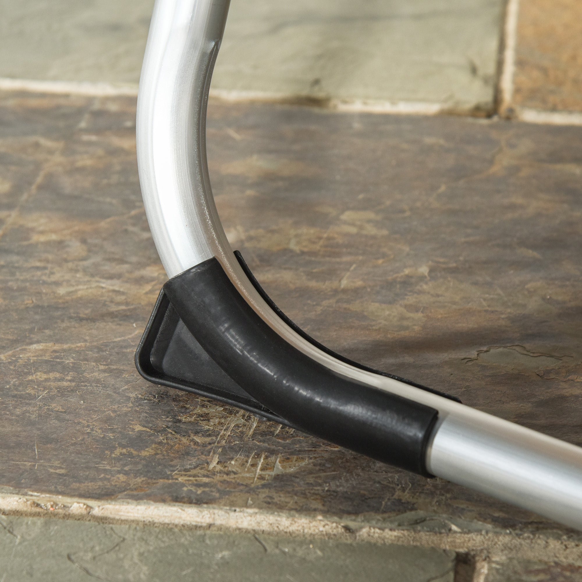 Garden Lounger 5-Way Adjustable Foldable Ergonomic, Aluminum Mesh Fabric Beige