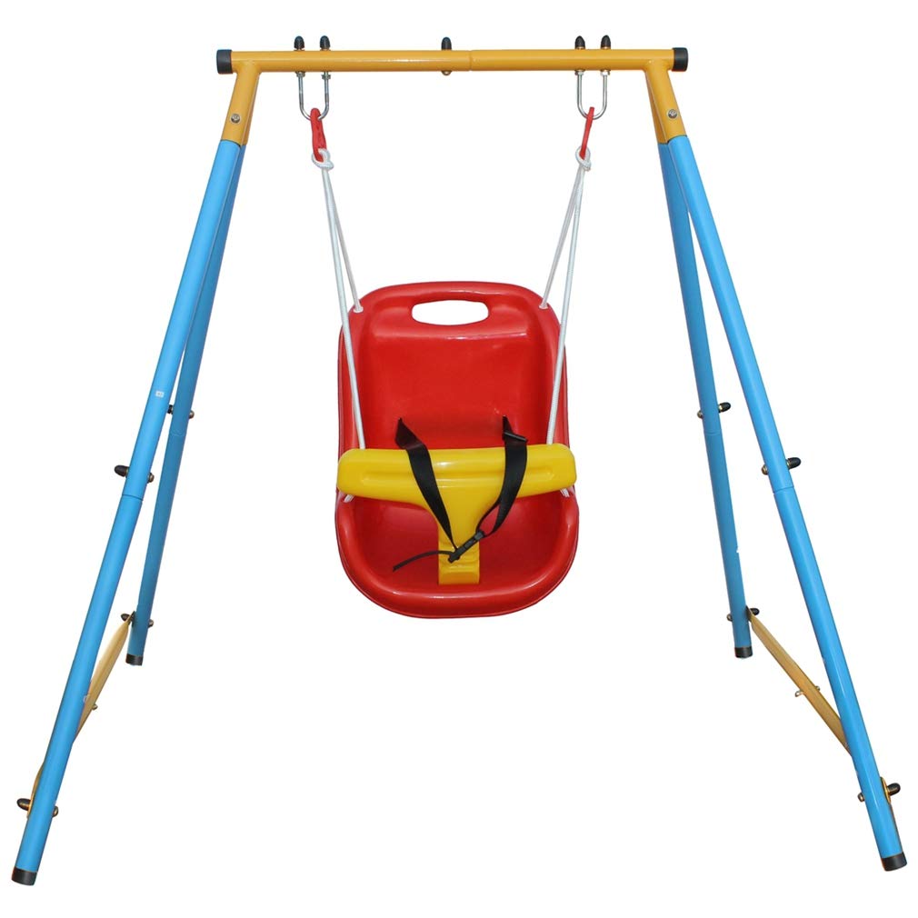 3-in-1 Baby Swing for Indoor and Outdoor, Metal Frame