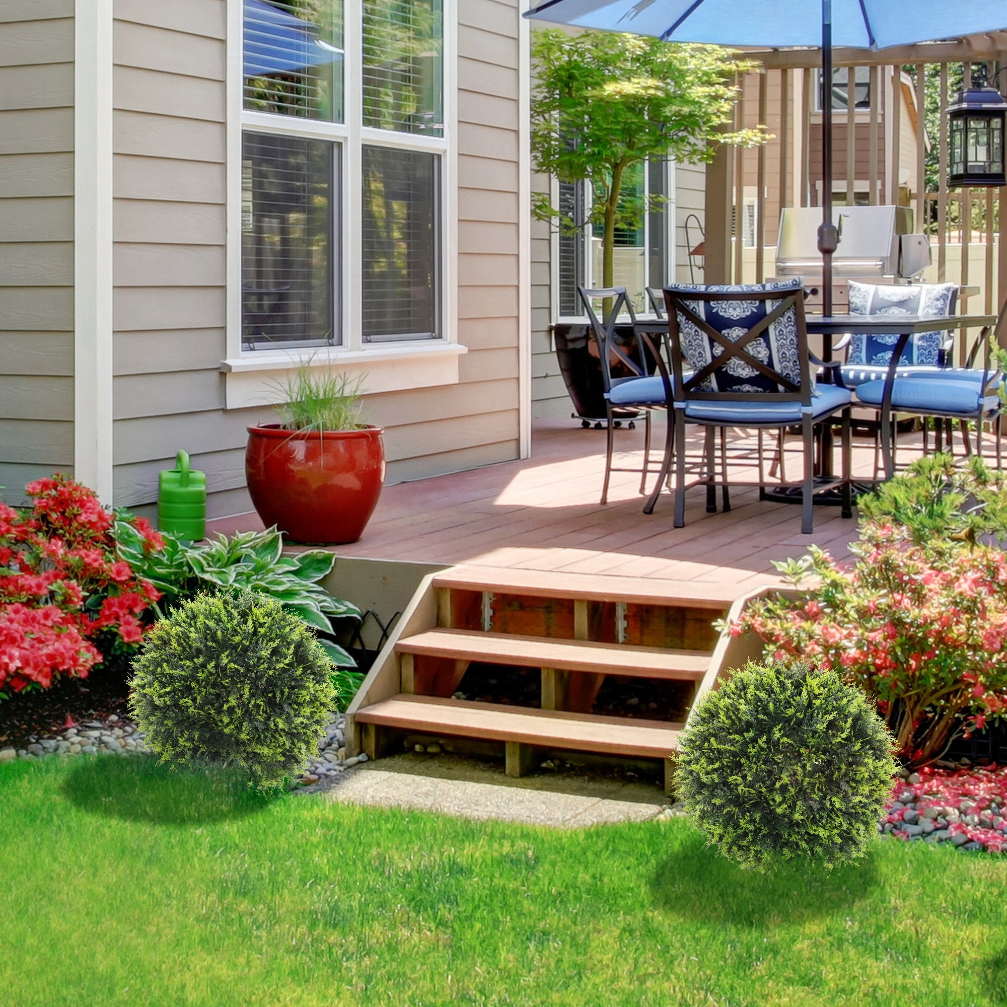 Artificial Cedar, 45 cm, Green