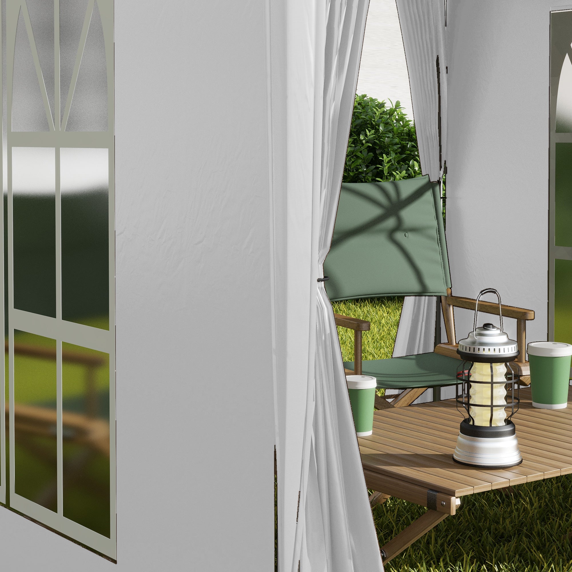 Tent Pegs & Guy Lines, Carrying Bag for Camping Accessories, Metal Oxford