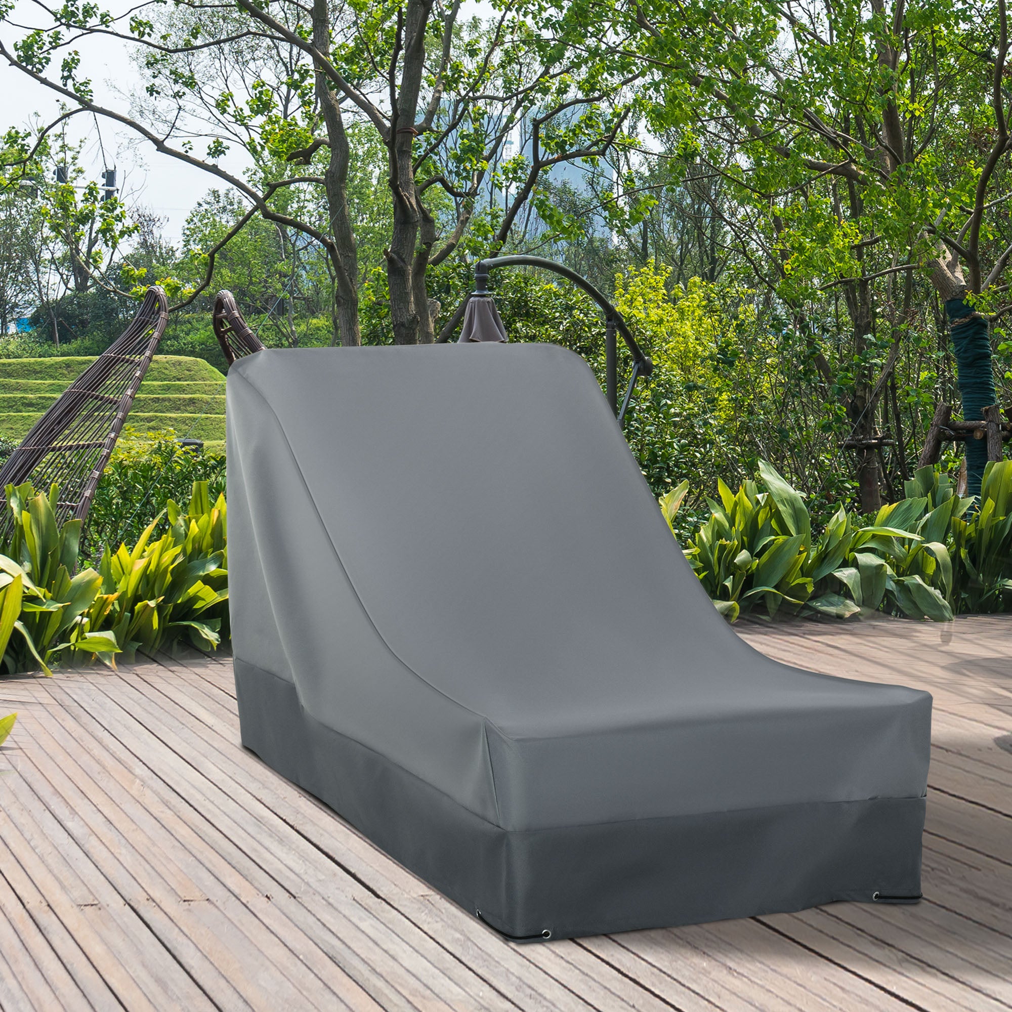 Rectangular Patio Furniture Cover, Water UV Resistant Protection, 600D Oxford Fabric