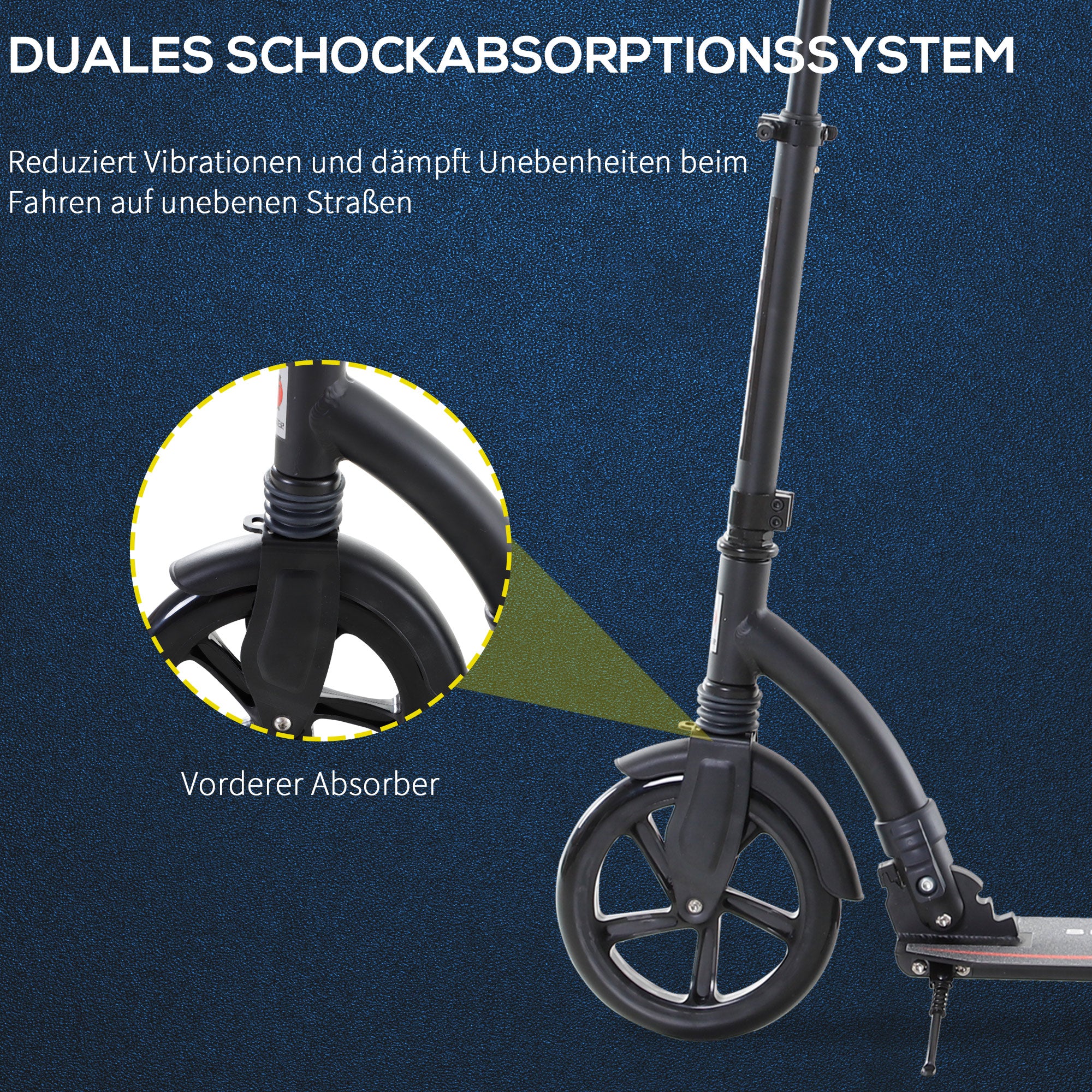 Children's Scooter Foldable Kick Scooter Shock Absorption Height Adjustable Aluminum