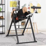 Gravity Inversion Table, Adjustable for Muscle Pain Relief, Red