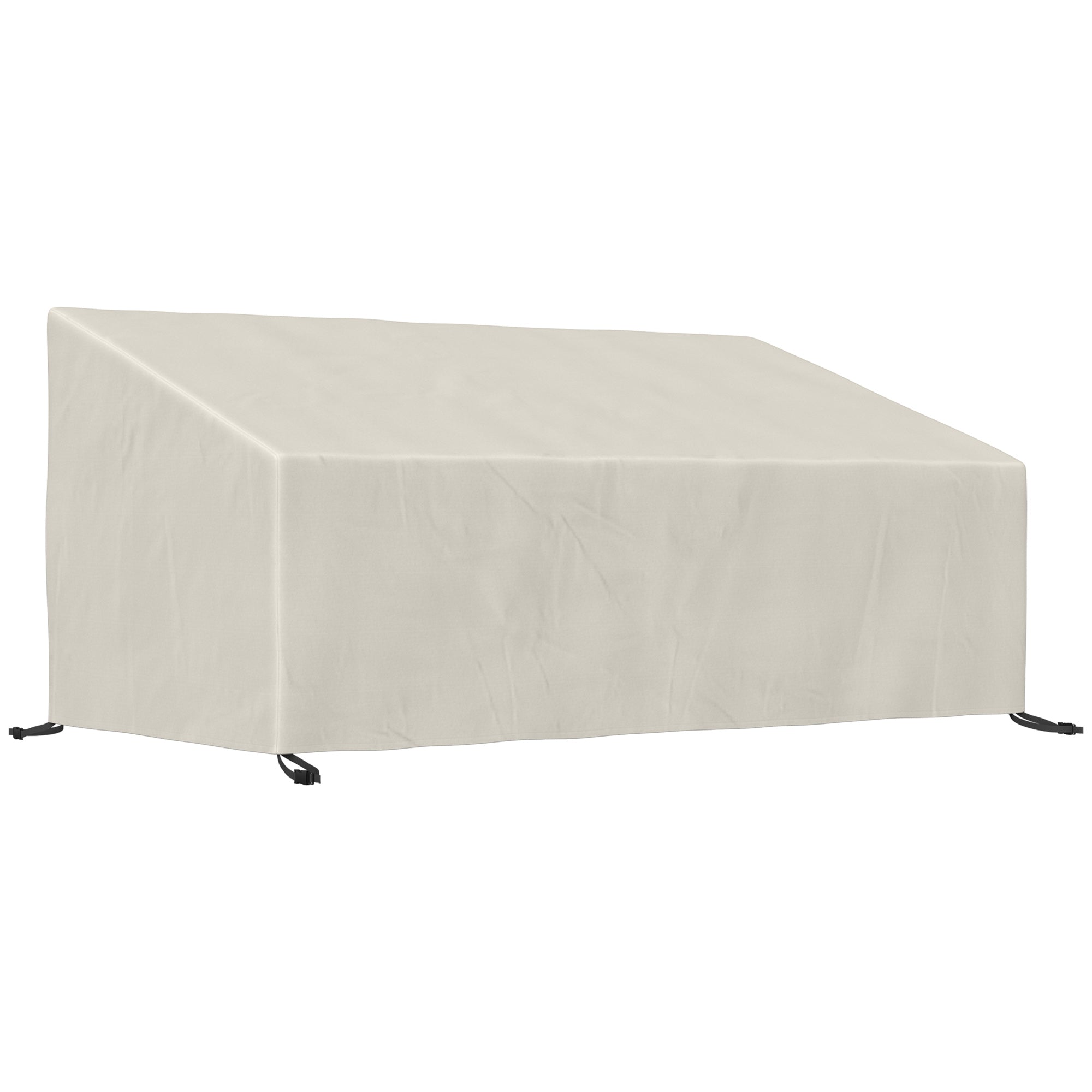 Garden Furniture Cover Waterproof 3 Seater Sofa Protector, 600D Oxford Cloth Beige