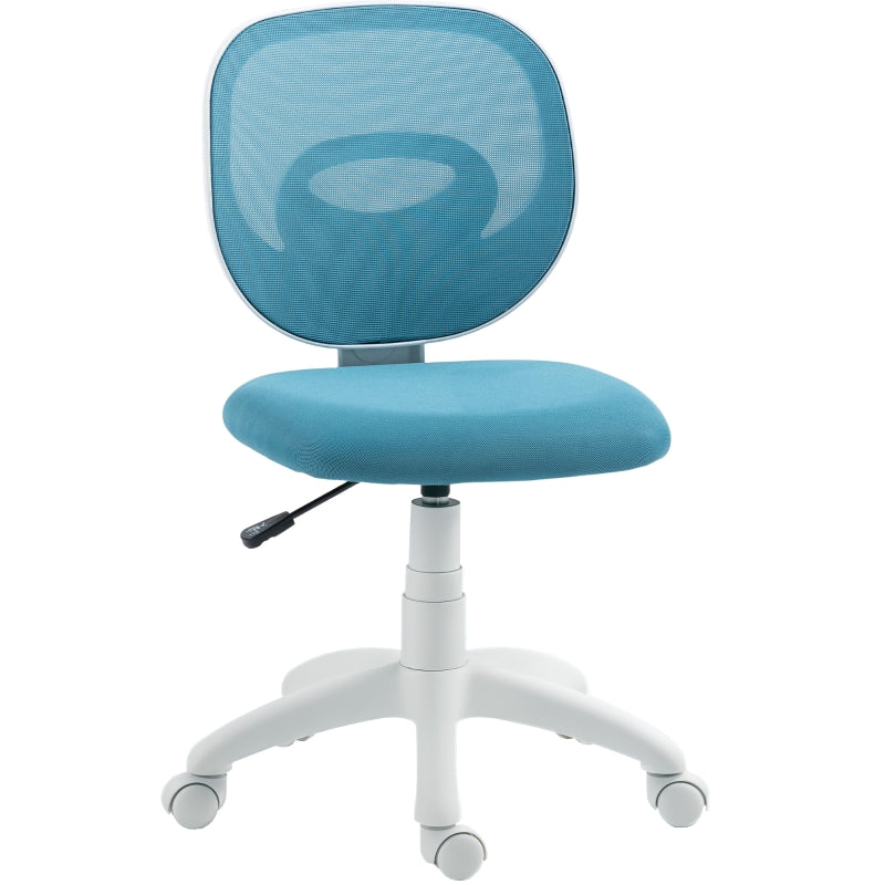 Ergonomic Office Chair C-Back Support Height Adjustable - Blue