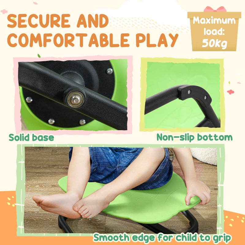 Elephant-Shaped Spinning Chair, Sensory 3-6 Years, Green