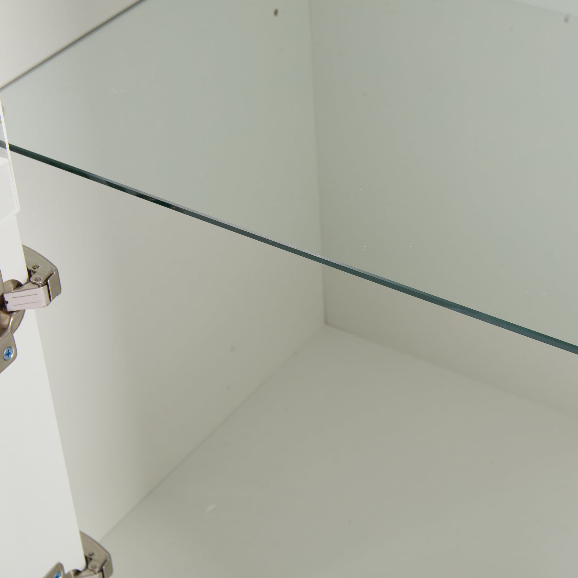 Display Cabinet LED Lighting Freestanding 61x42x162 cm High-Gloss White