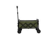 Lightweight Portable Heavy Duty Folding Beach Wagon Outdoor Utility Cart Army Green