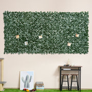 Artificial Hedge Privacy Screen 300 x 150 cm Dark Green