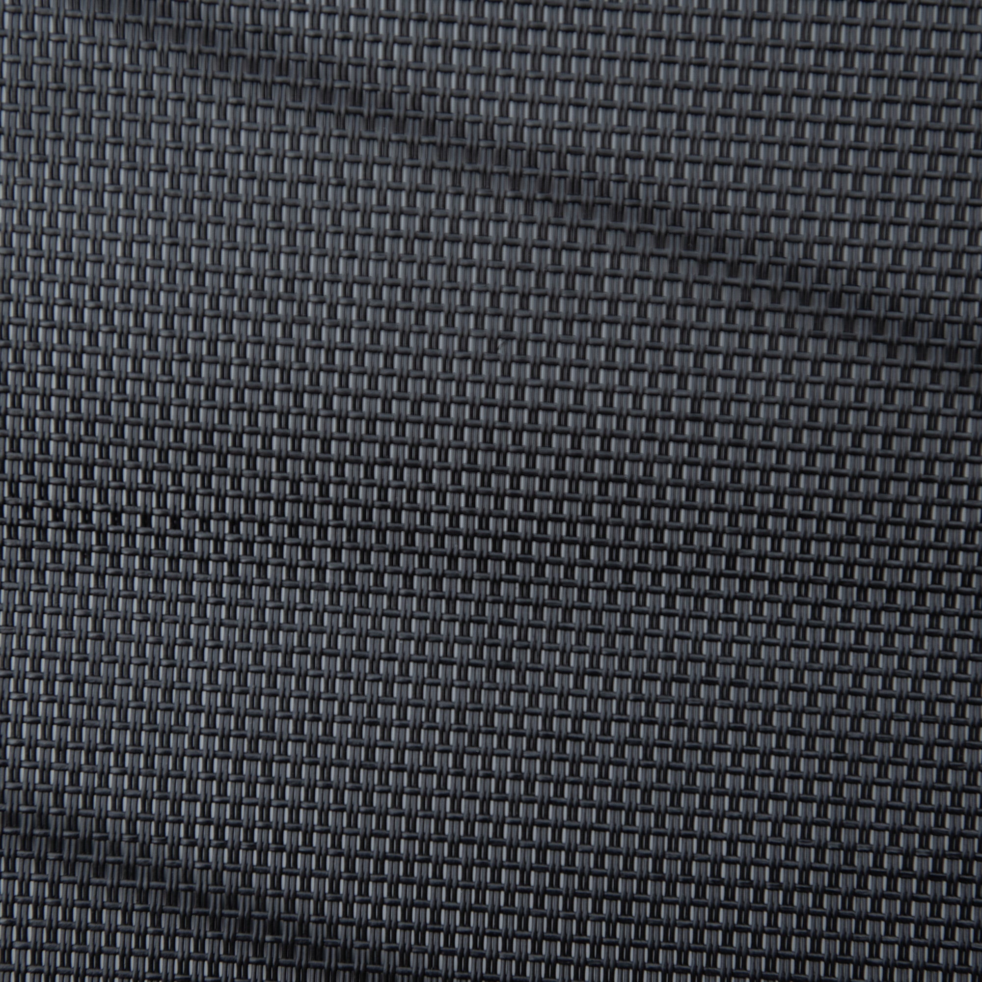 Foldable Beach Lounger, 7 Adjustable Positions Weather-Resistant Cushion, Black Texteline/Metal