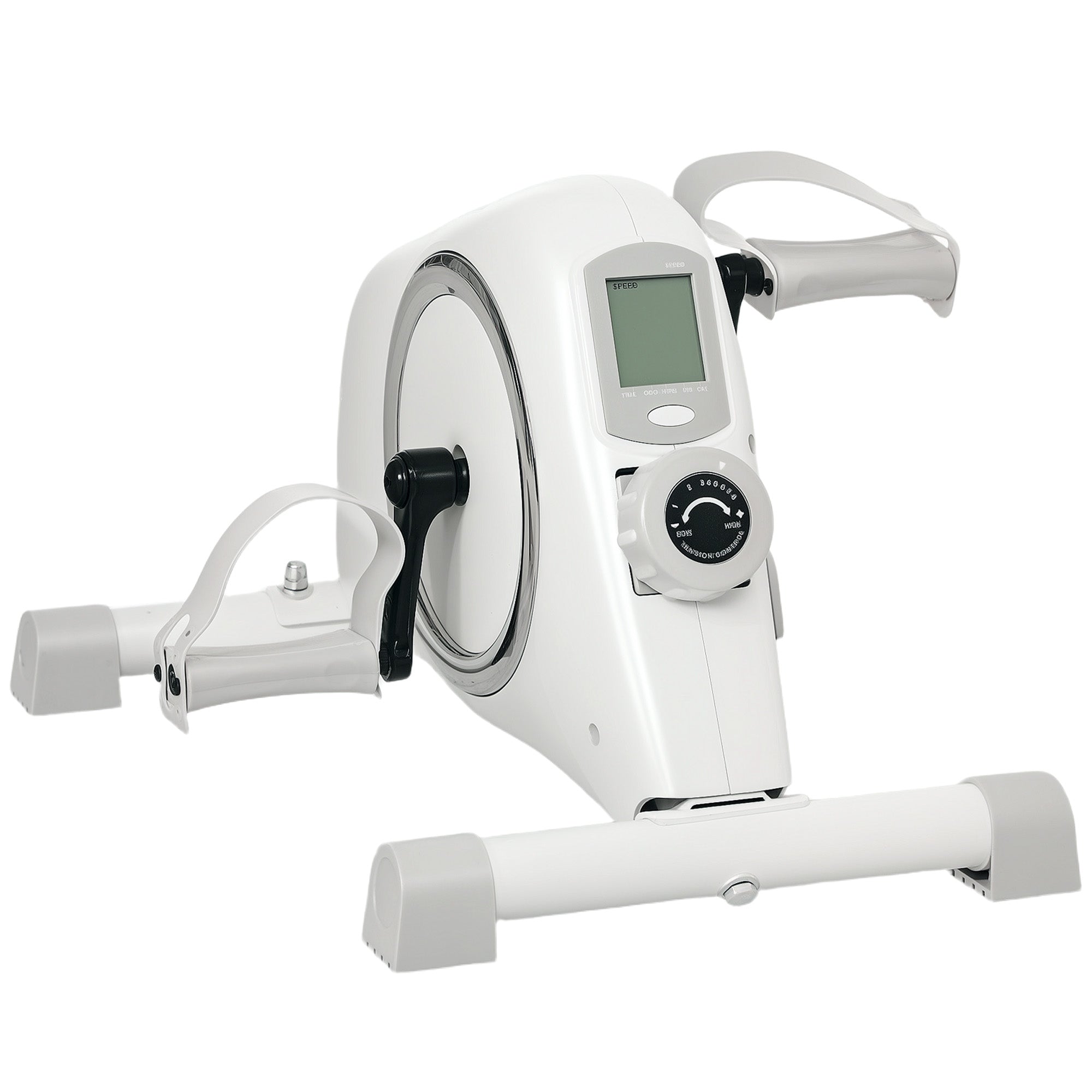 Pedal Trainer Mini Exercise Bike, 8 Adjustable Magnetic Resistance, Arm and Leg Trainer, Fitness