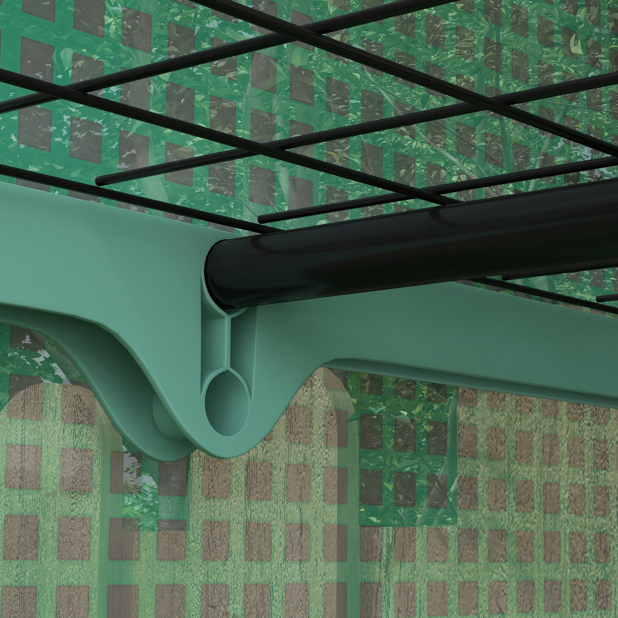 4 Tier Mini Greenhouse, Portable Indoor Outdoor with Roll-up Door and Wire Shelves, Green