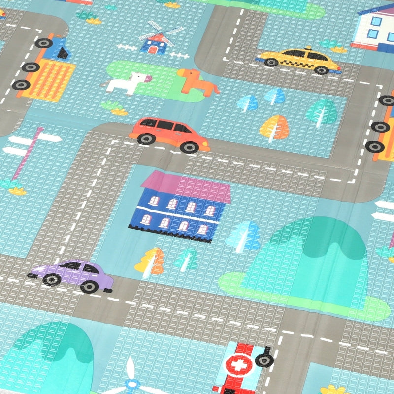 Baby Play Mat Foldable Double-Sided Multicolor