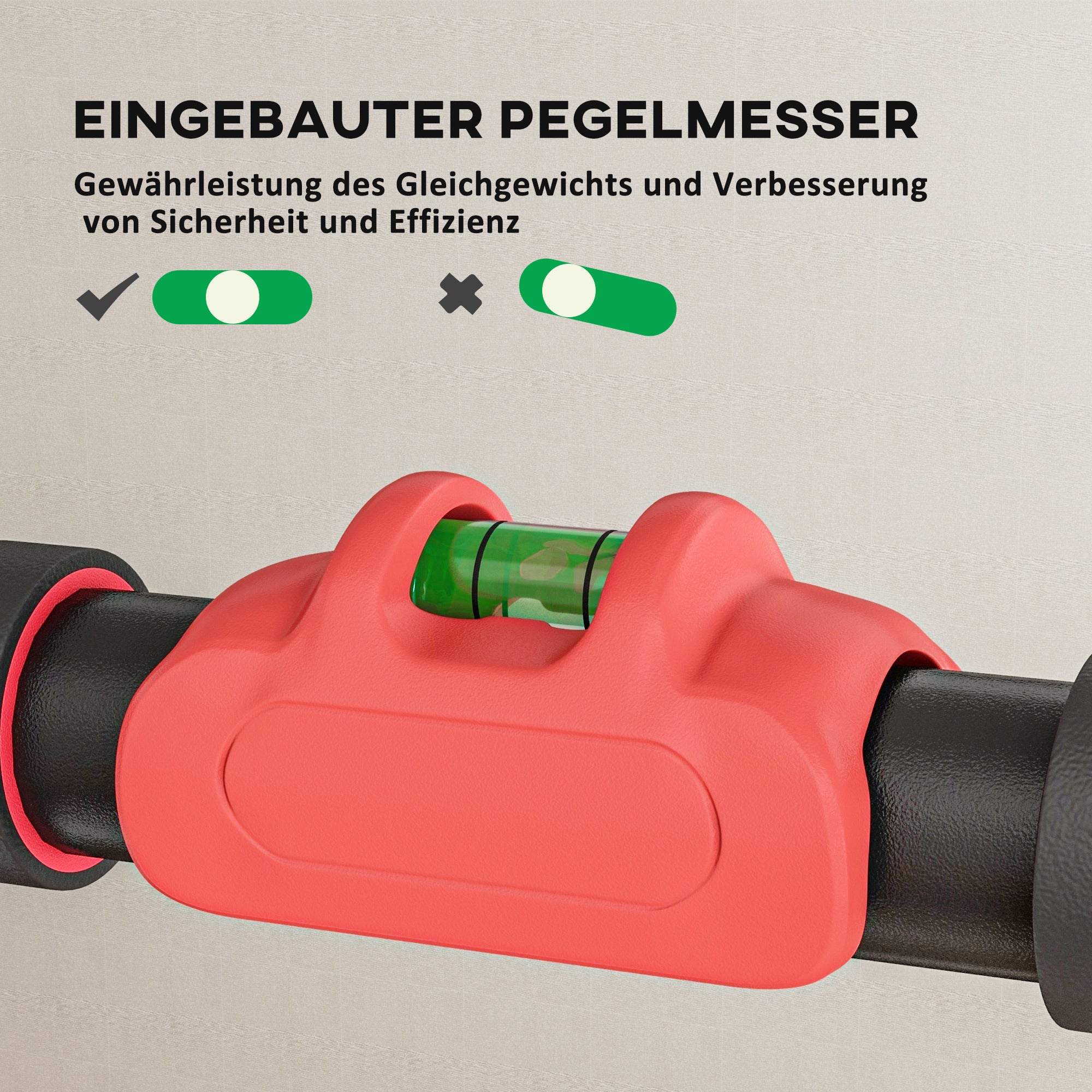 SPORTNOW pull-up bar adjustable for door frames, 225 kg load, black