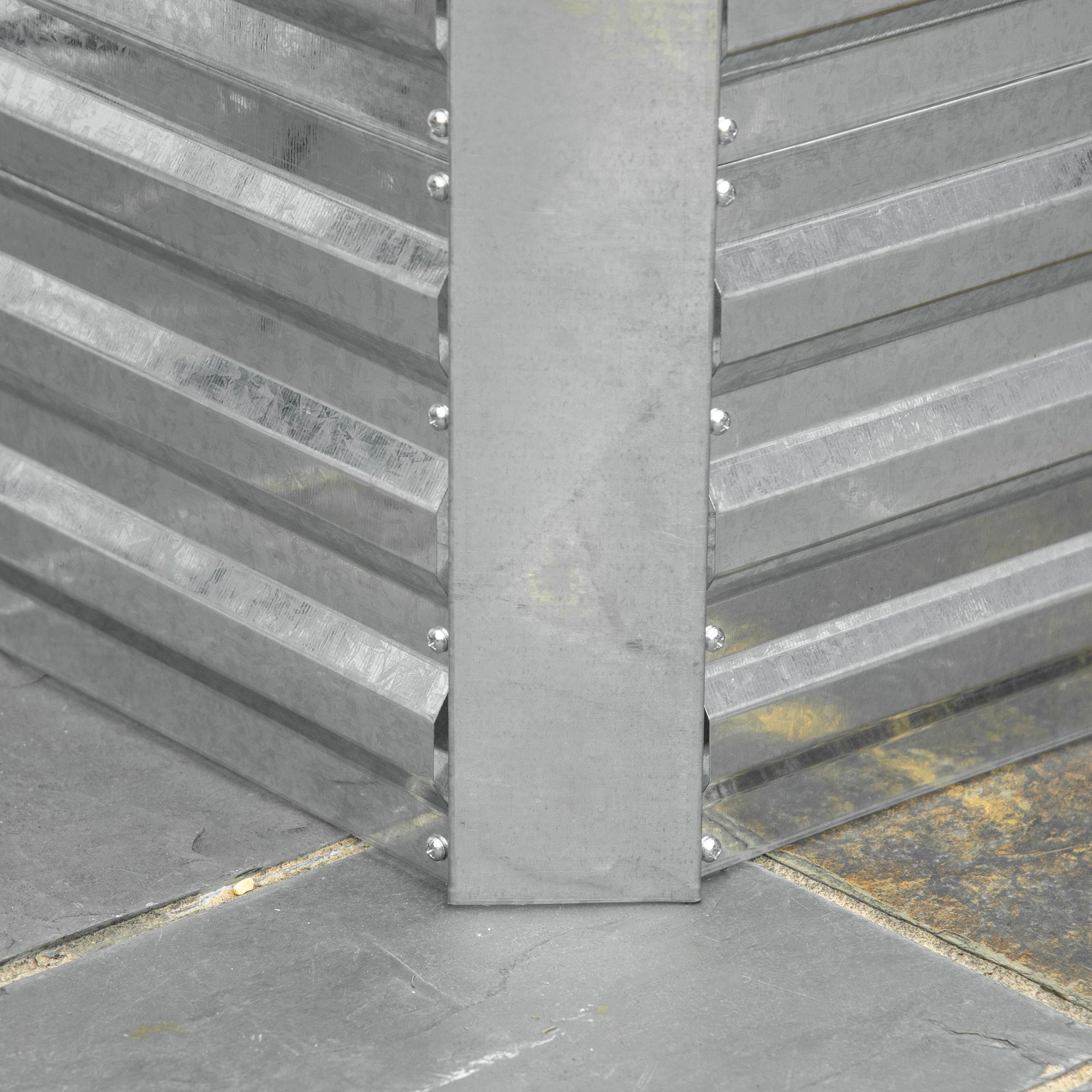 Raised Bed, Garden Planting Planter 180x90x60cm, Steel