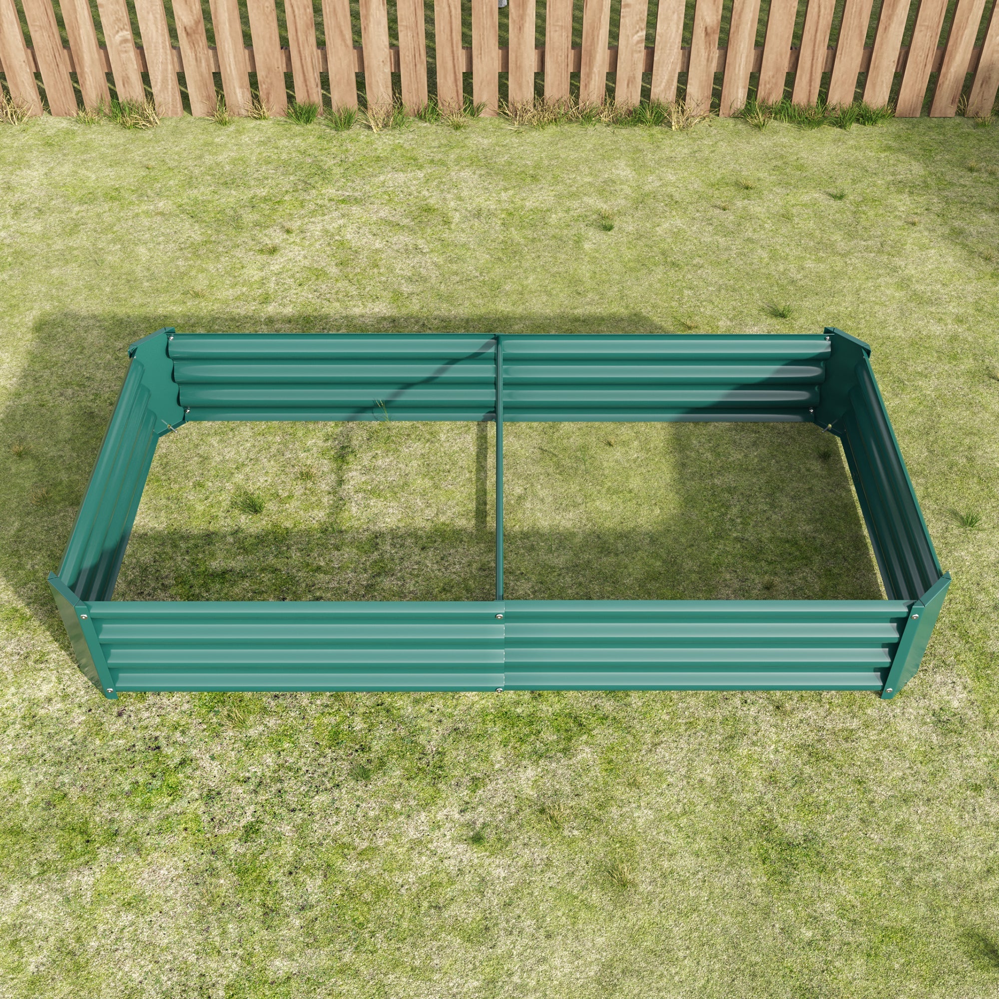Raised Bed Metal Plant Bed, Robust Sheet Steel, Rust Protection, Anthracite