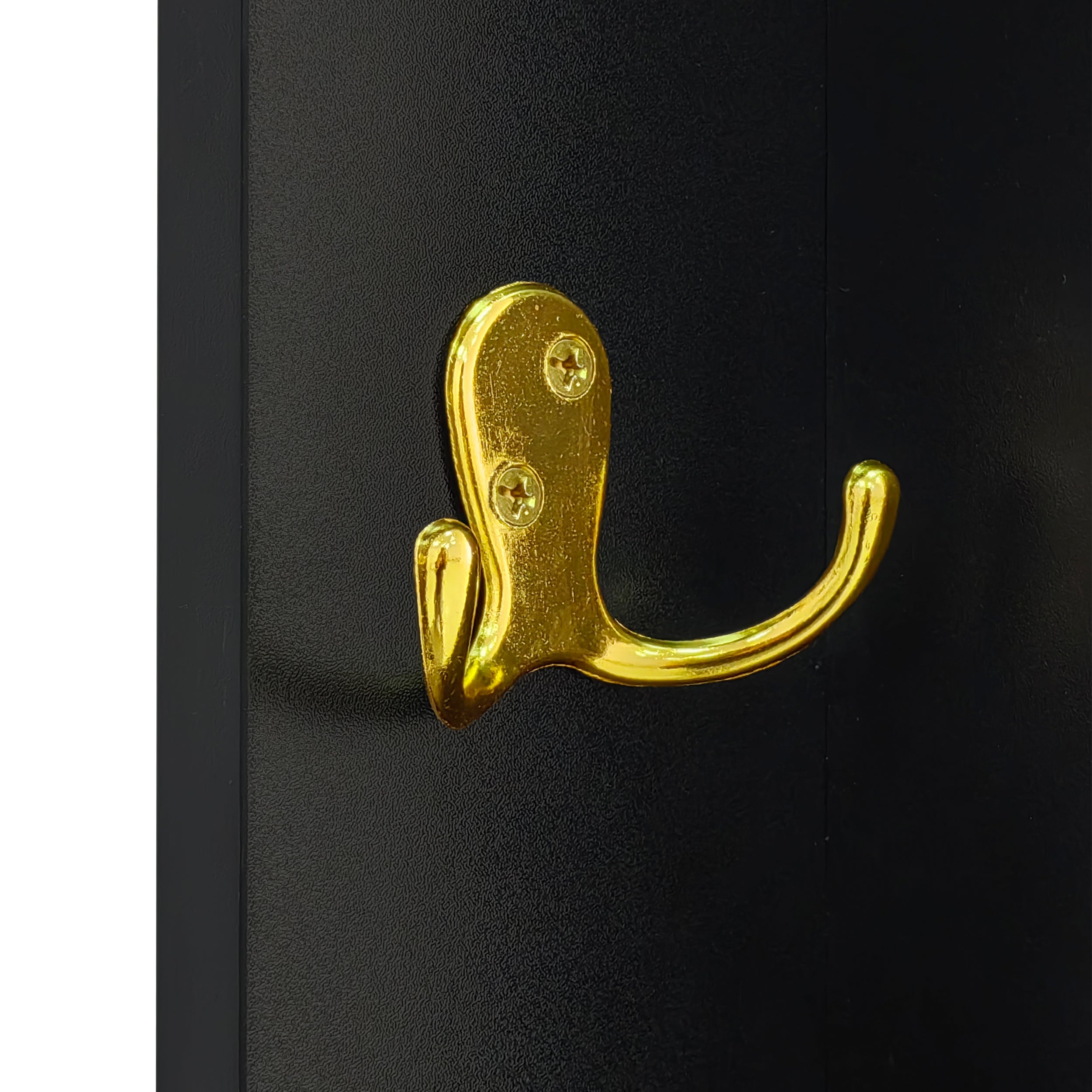 Wardrobe set with shoe bench and cushion and hooks