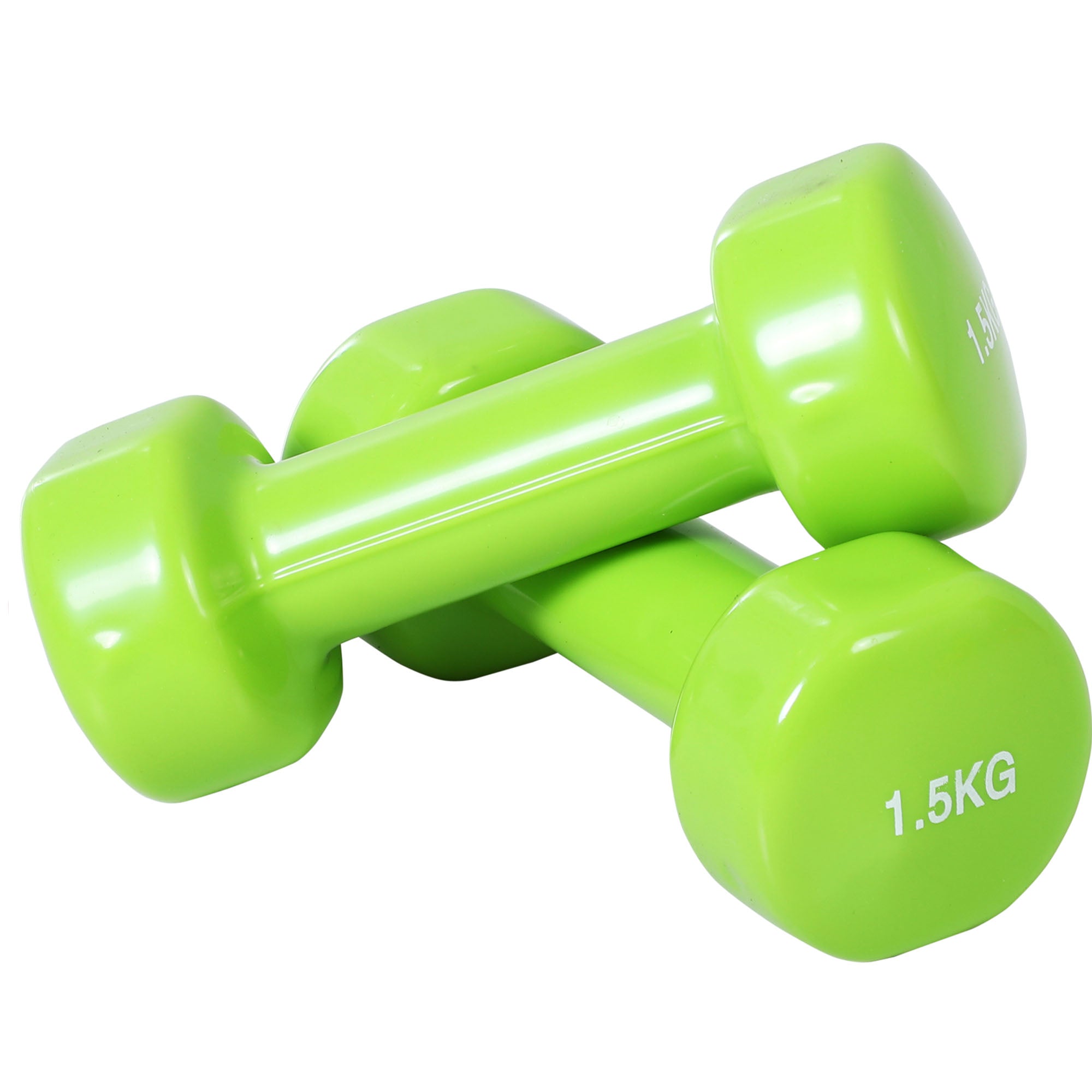 Dumbbell set, 4 pairs 0.5-2 kg, portable for home and gym, iron plastic