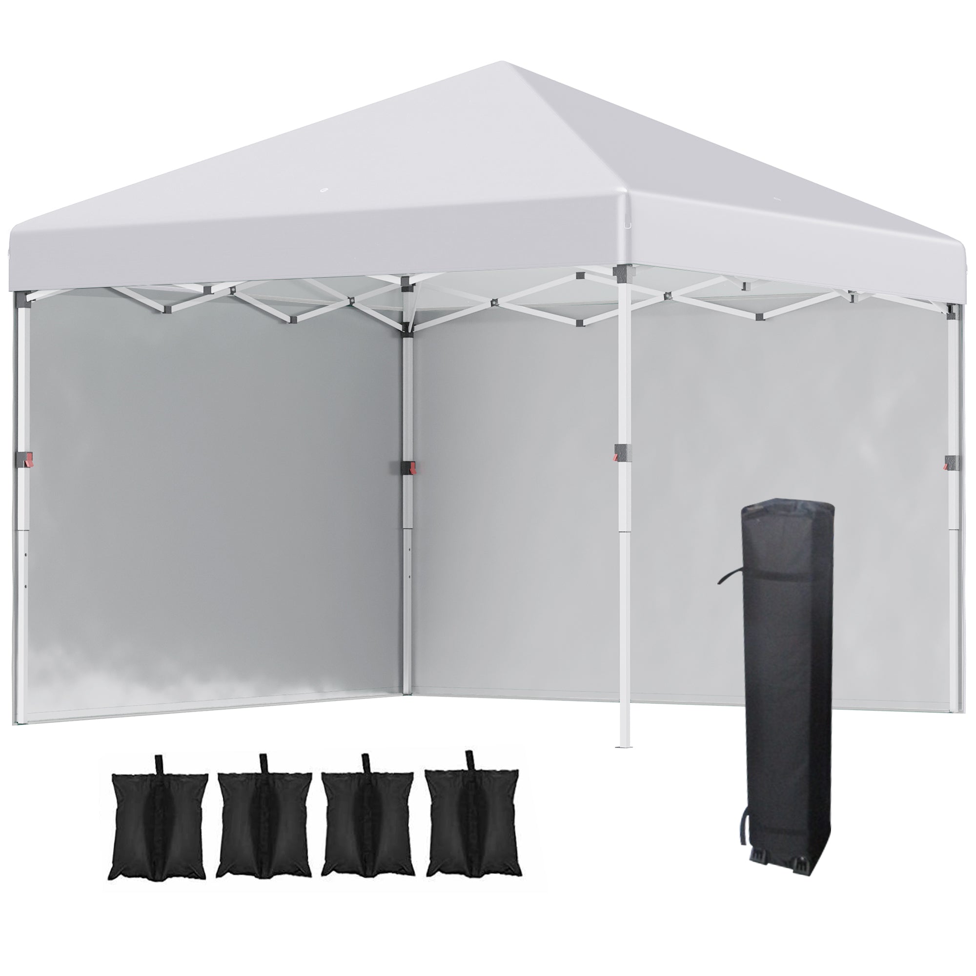 Sandbag for Garden Pavilion Stable Protection Steel White