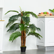 Artificial Palm 120cm, lifelike, plastic pot