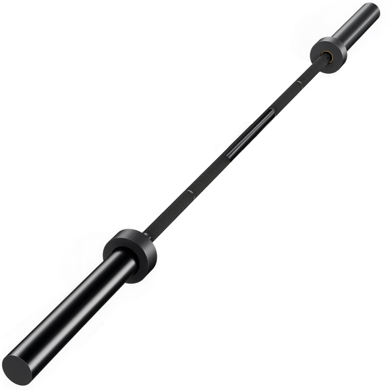 Barbell, 180 cm Olympic Bar with 200 kg Load Capacity, Black Steel