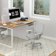 Vinsetto Office Chair, Ergonomic Desk Chair, Swivel, Height Adjustable, Grey