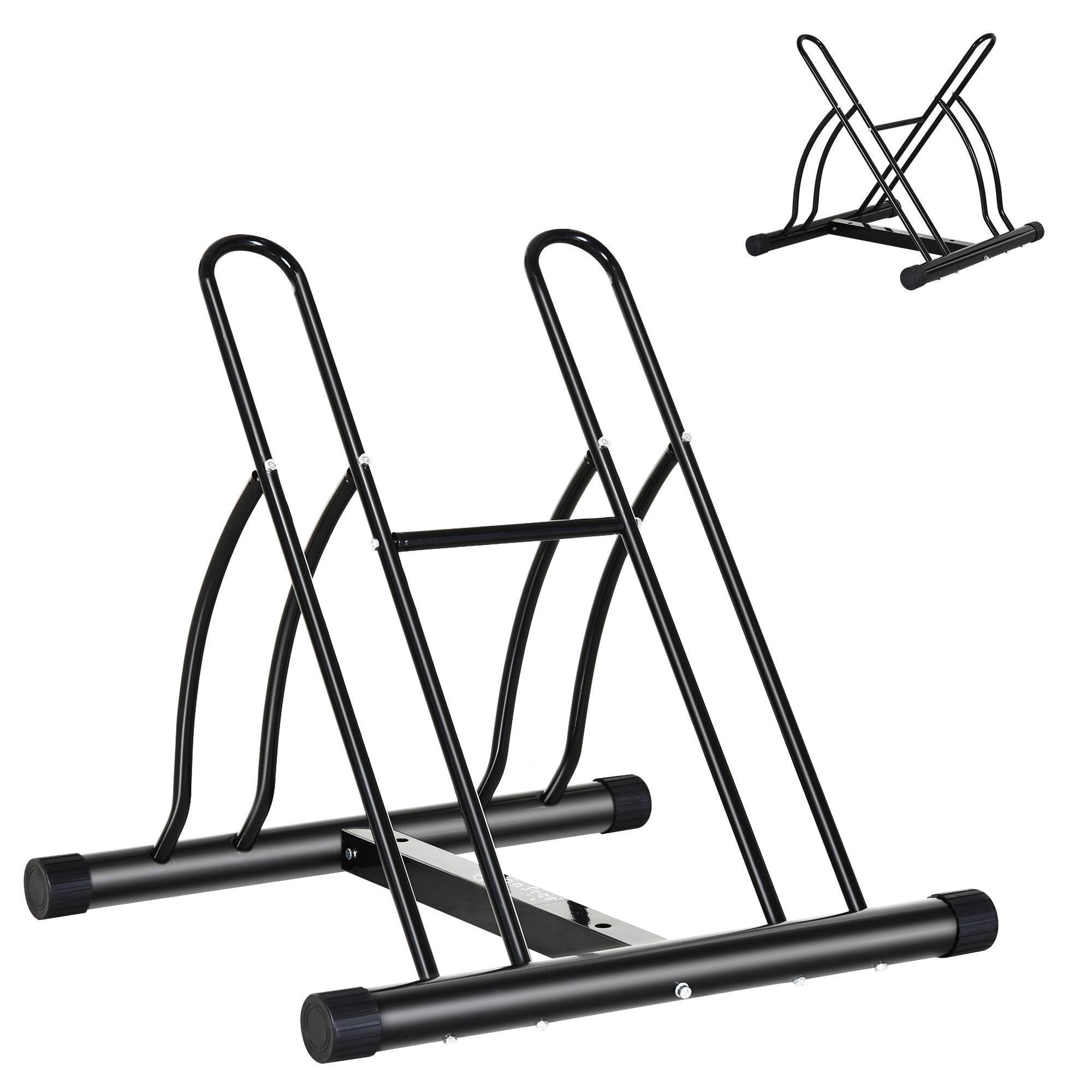 Bicycle Stand Assembly Stand Sturdy Metal, Black