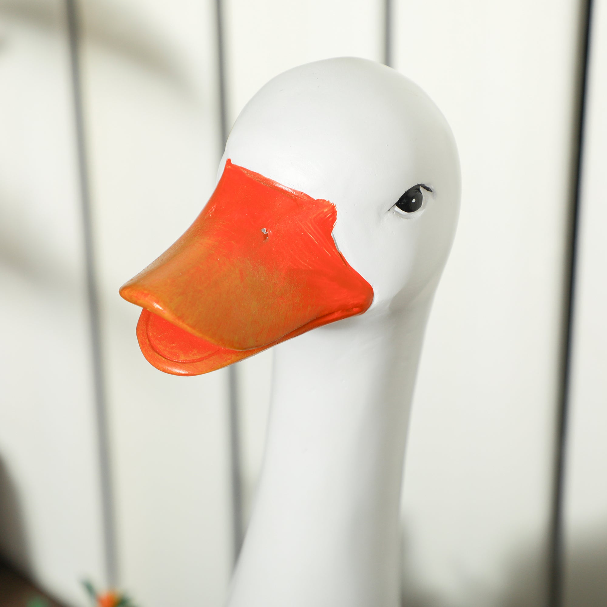 Plant Pot Swan Schoolbag Design Planter with Drainage Hole Synthetic Resin