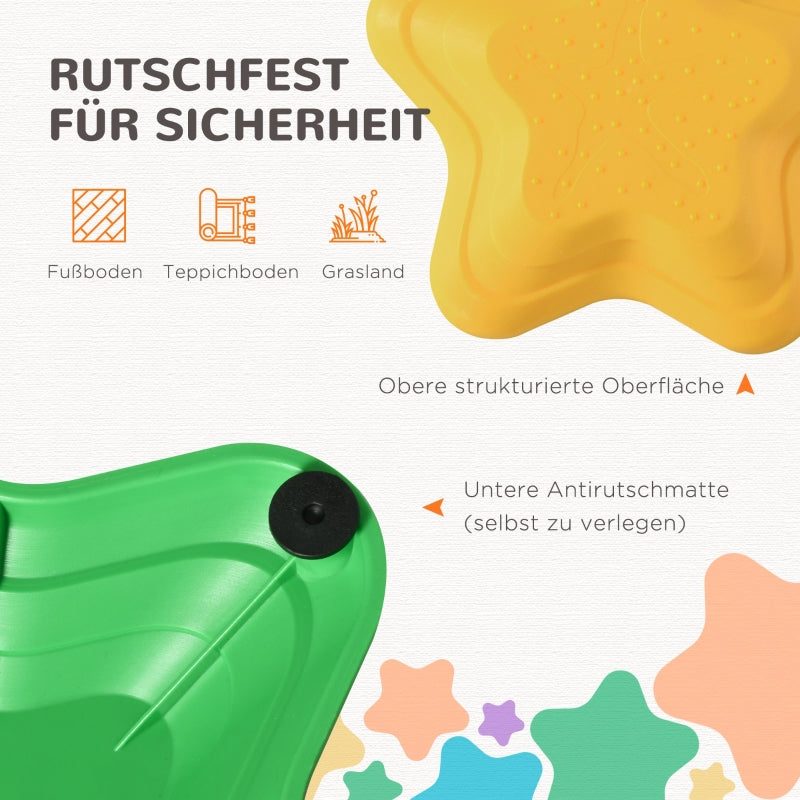 ZONEKIZ River Stones, Balance Stepping Stacking Game, Non-Slip, up to 80 kg